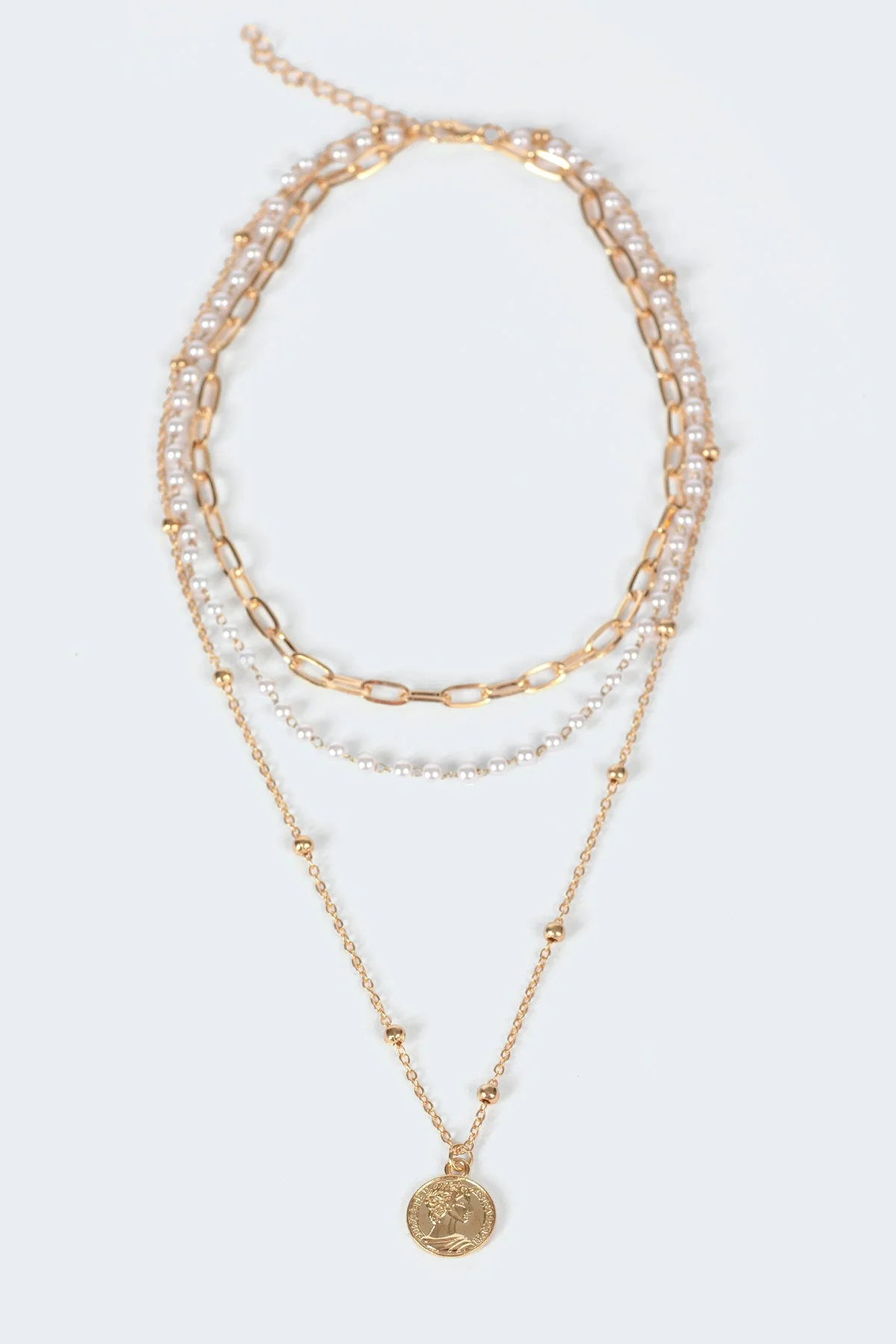 Cool Girl Layered Necklace - Image 2