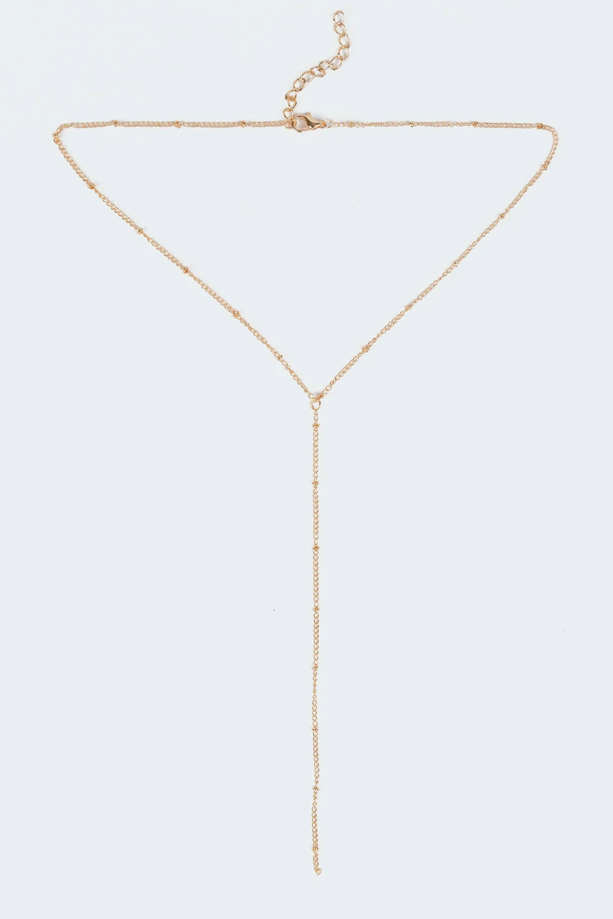 Cascading Drop Chain Necklace - Image 2
