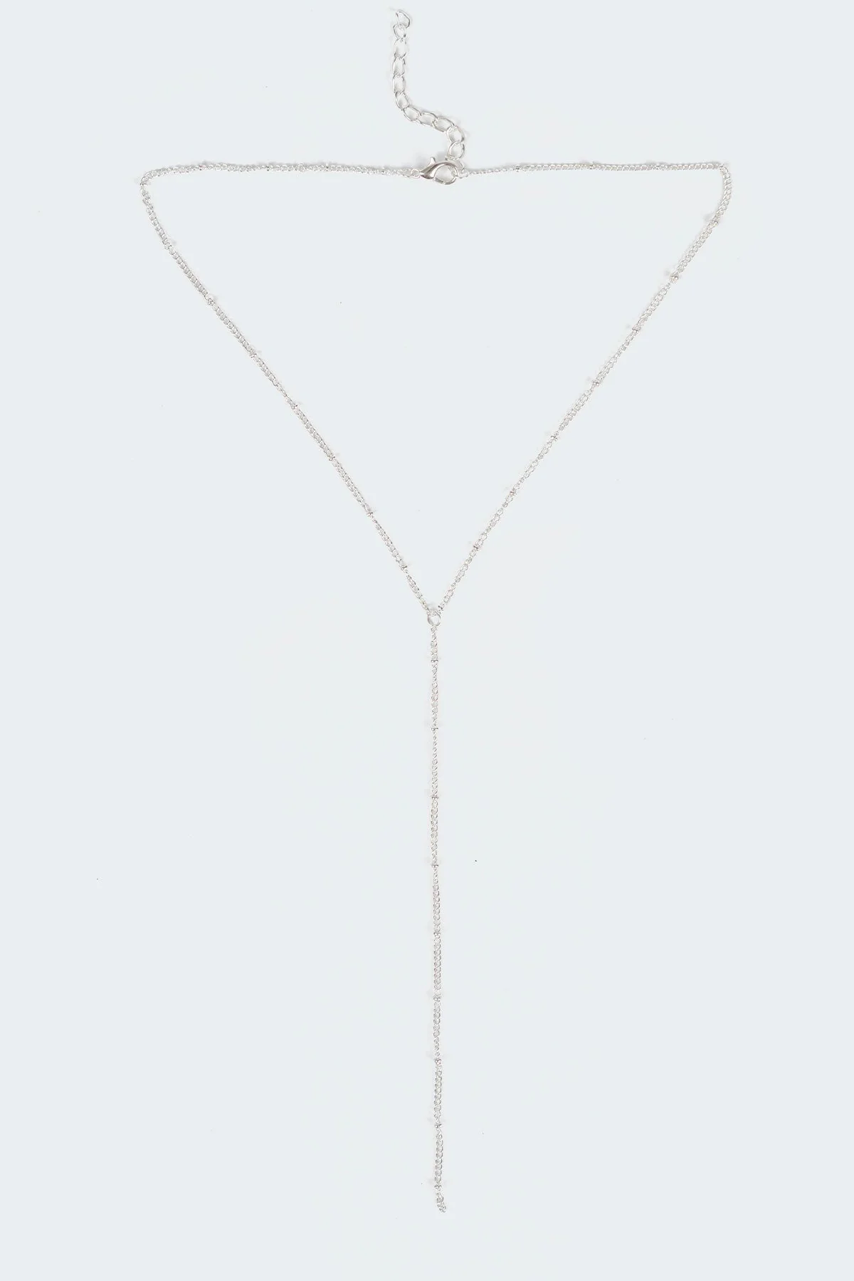 Cascading Drop Chain Necklace - Image 2