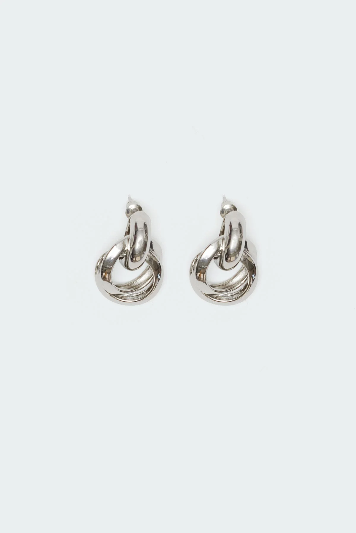 Chunky Knot Earrings - Image 2