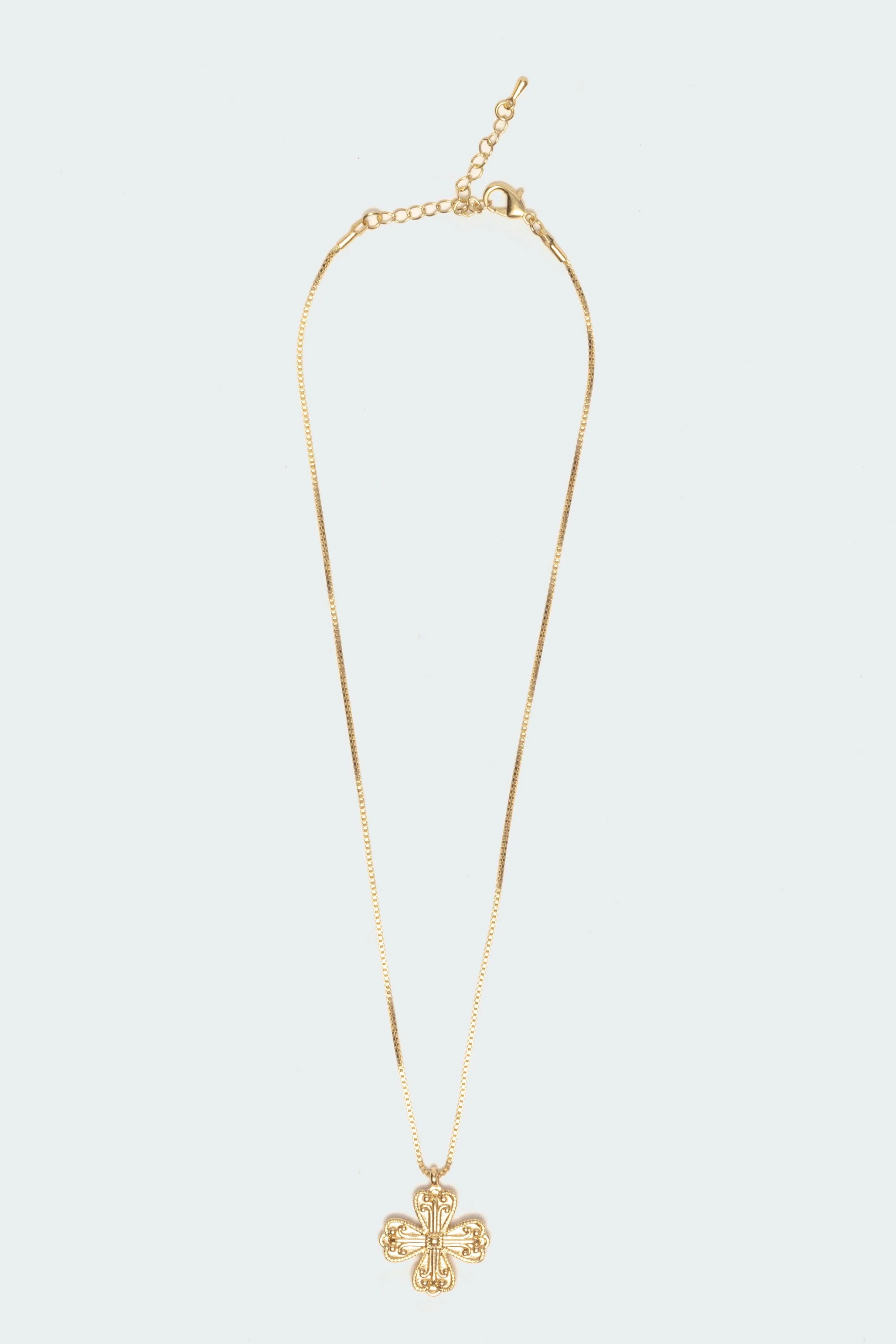 Vintage Clover Necklace - Image 2