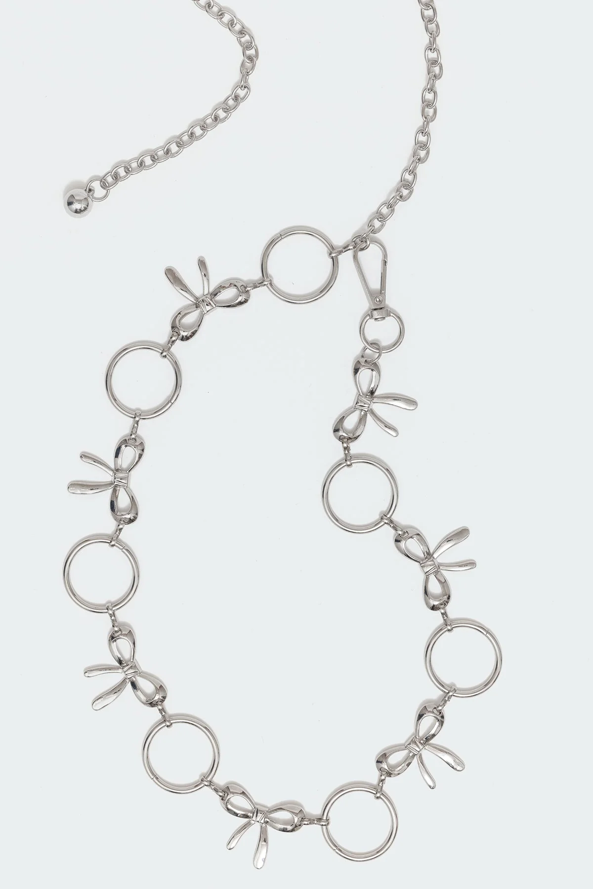 Circle & Bow Chain Belt - Image 2