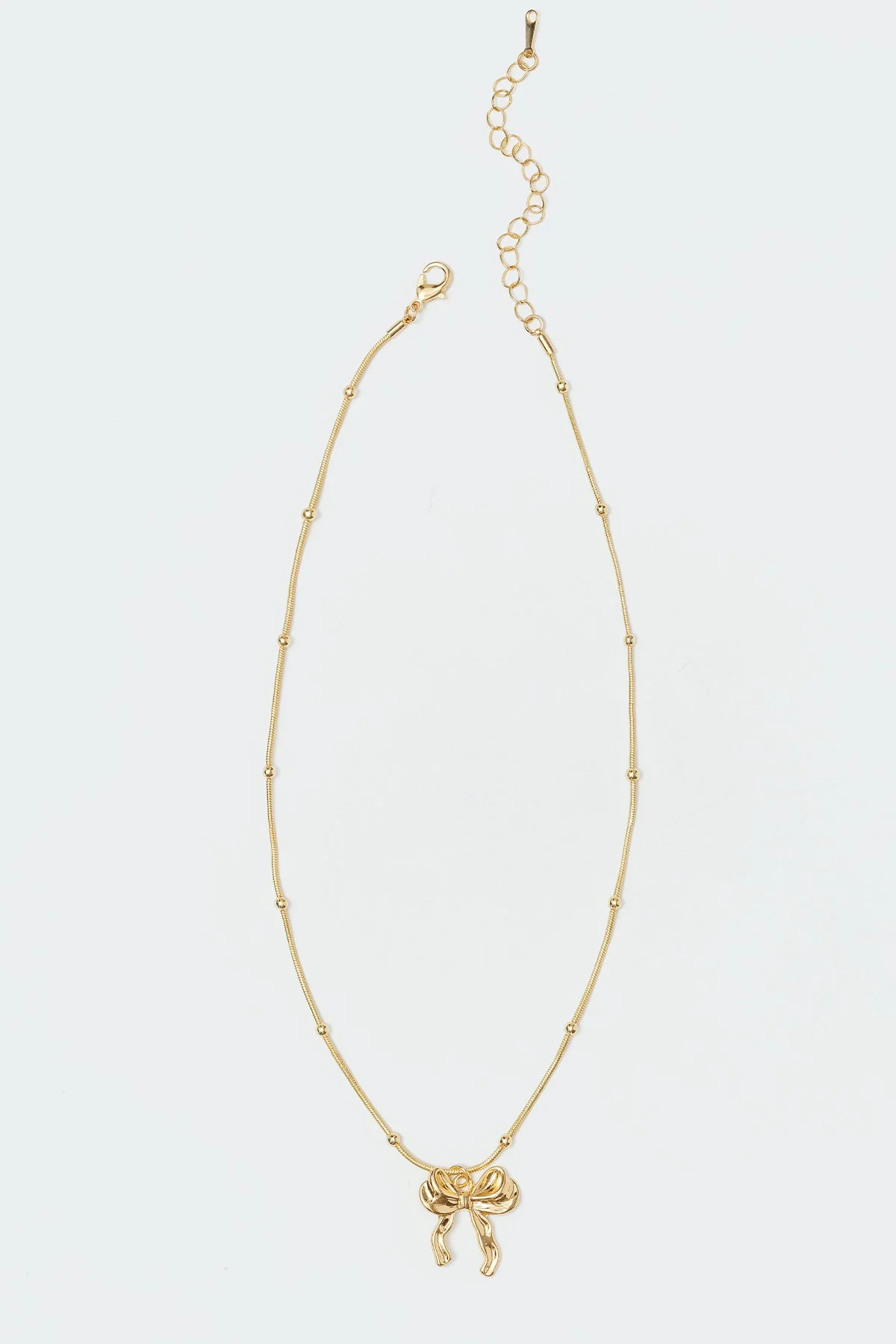 Put A Bow On It Necklace