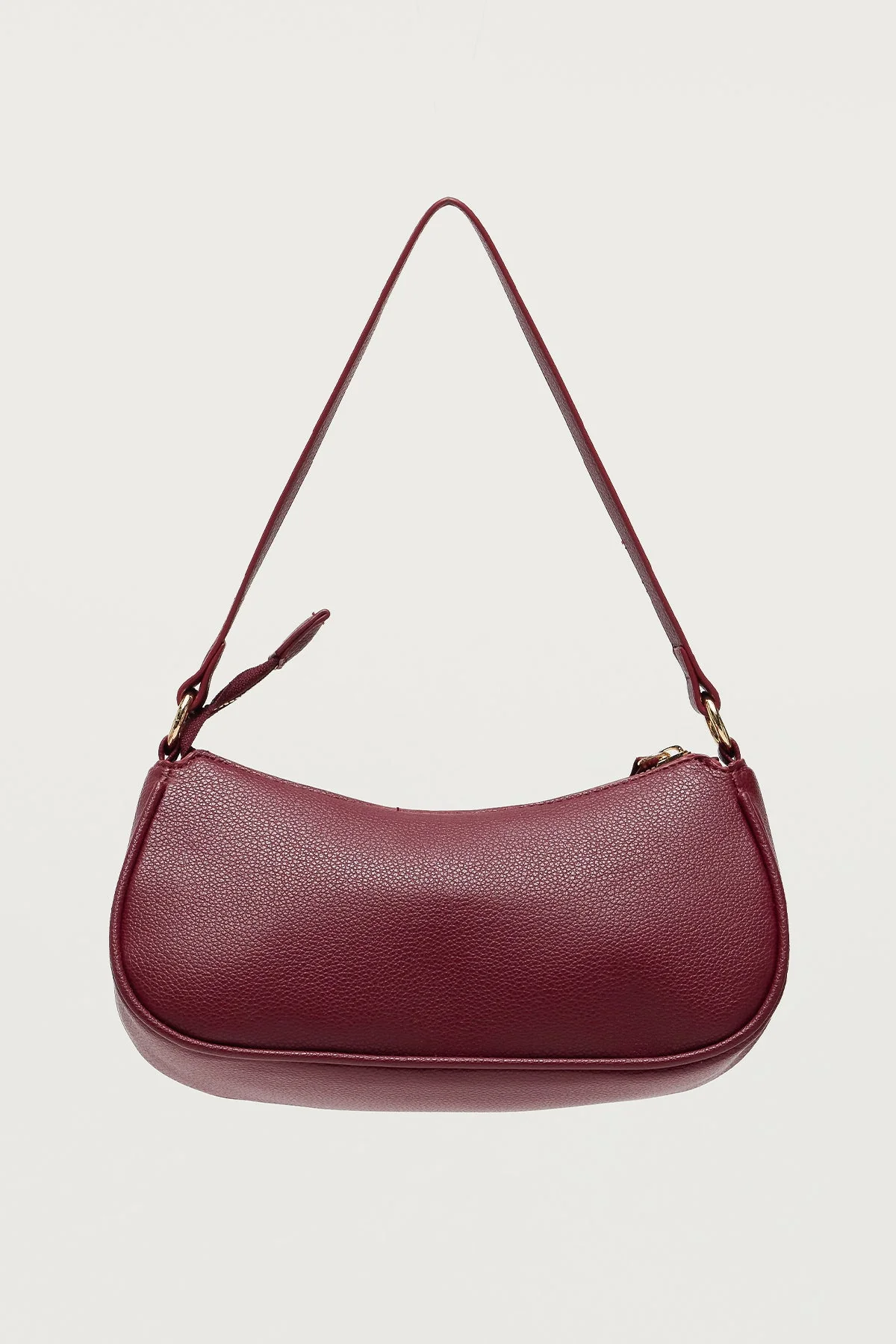 Zinnia Faux Leather Buckle Bag - Image 5
