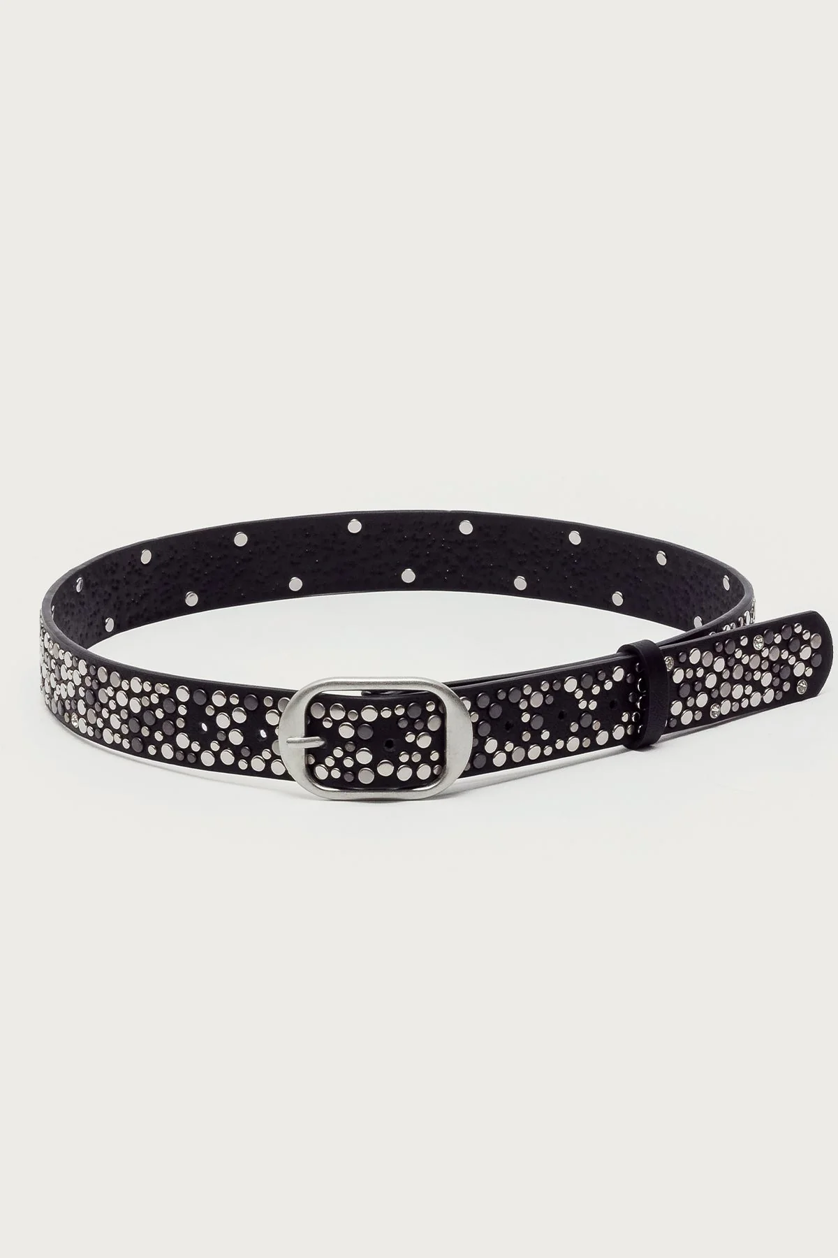 Zinia Studded Faux Leather Belt - Image 2