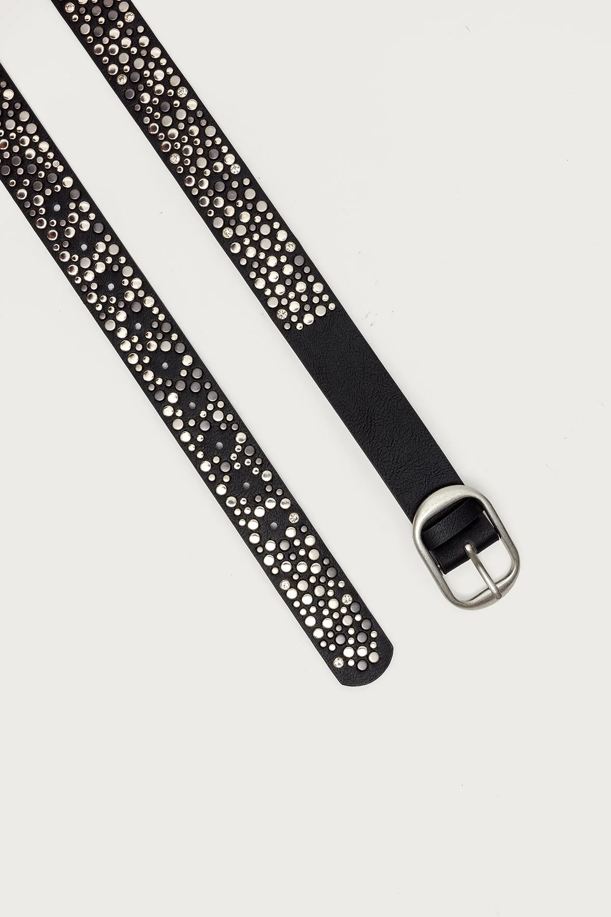 Zinia Studded Faux Leather Belt - Image 3