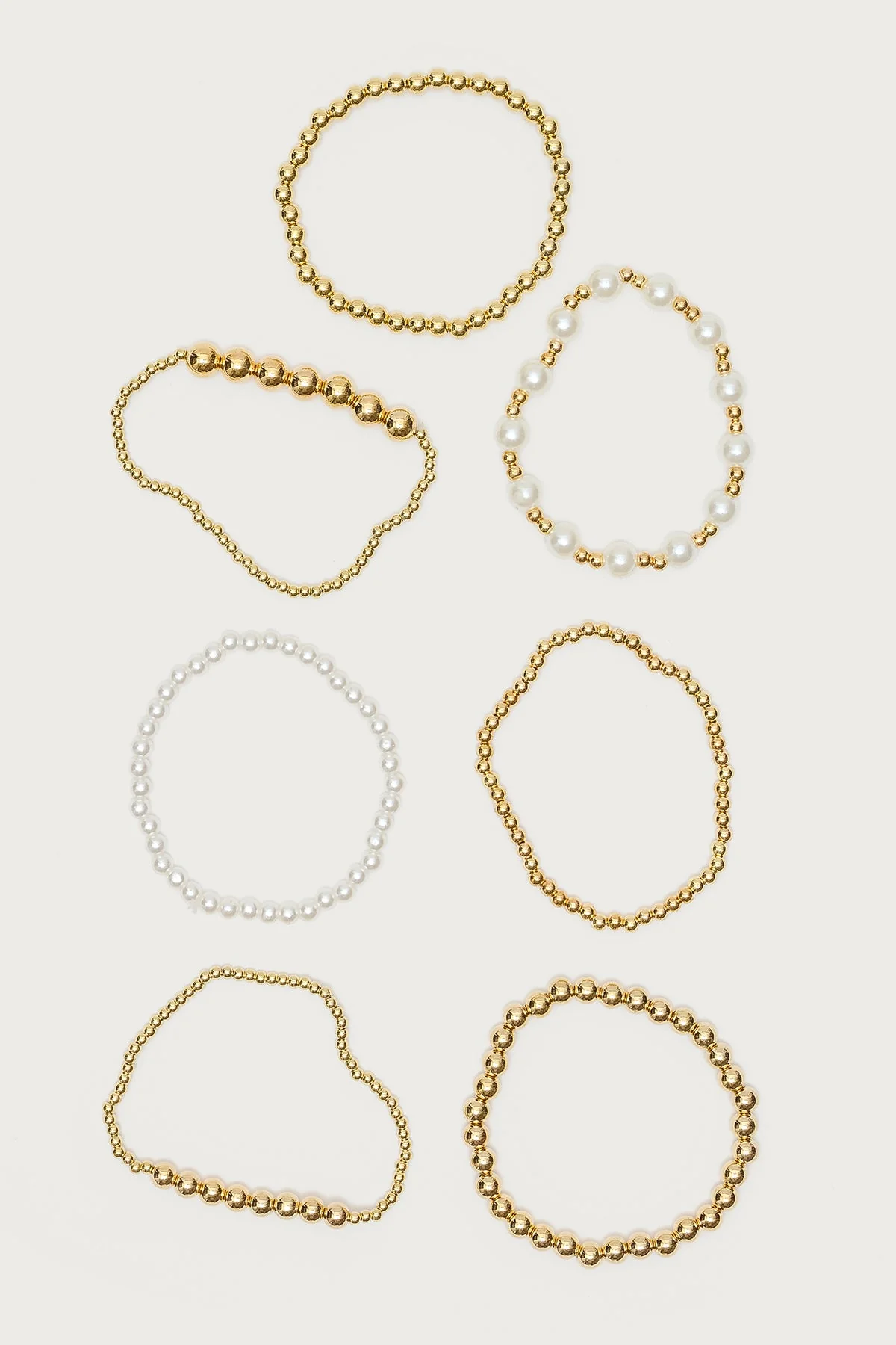 Glam Pearly Beaded Bracelet Pack - Image 3