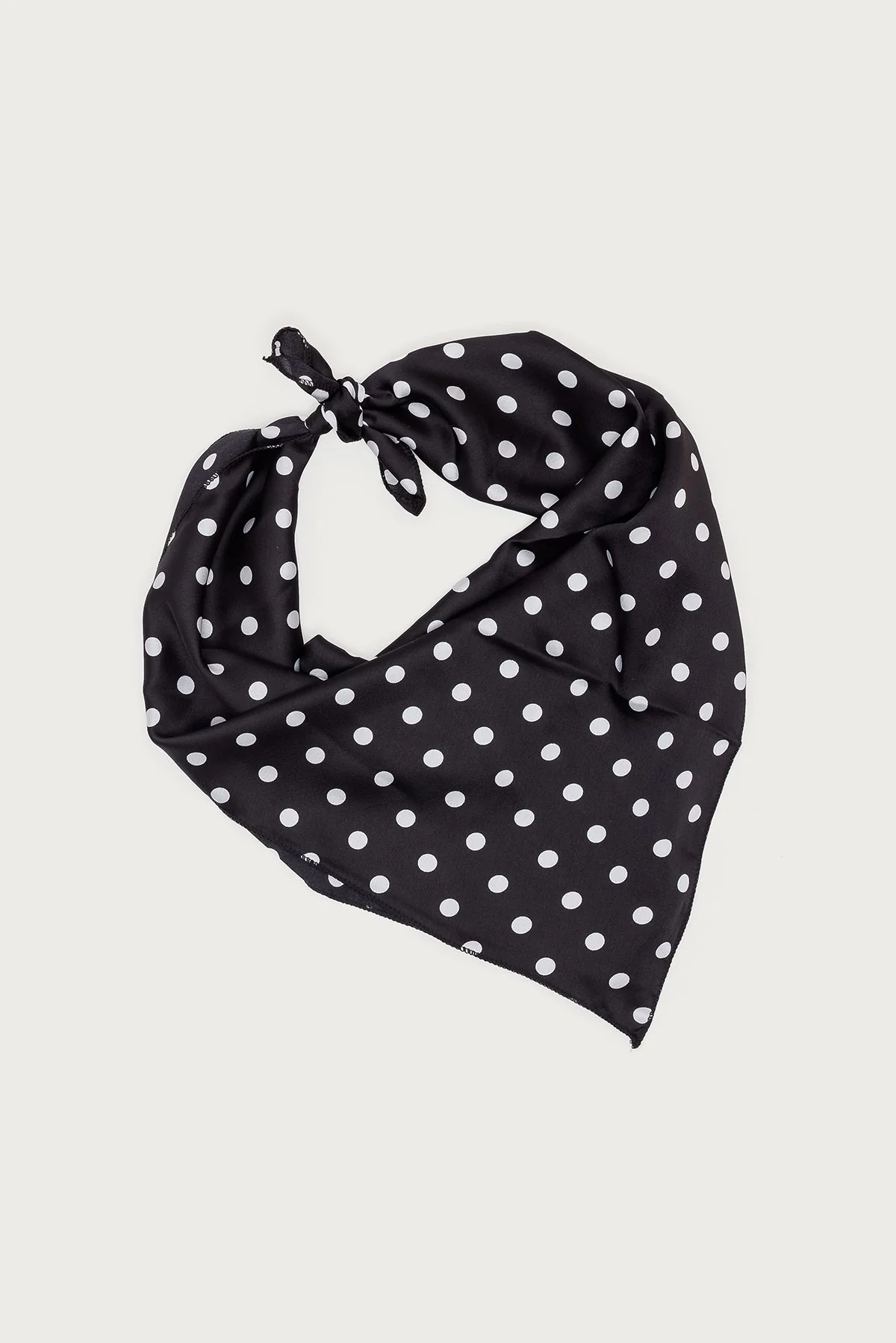 Polka Dot Satin Effect Belt - Image 2