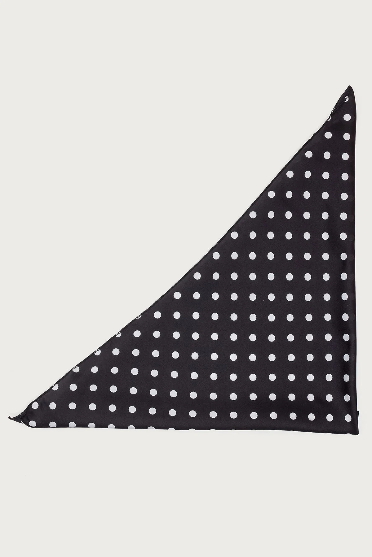 Polka Dot Satin Effect Belt - Image 3