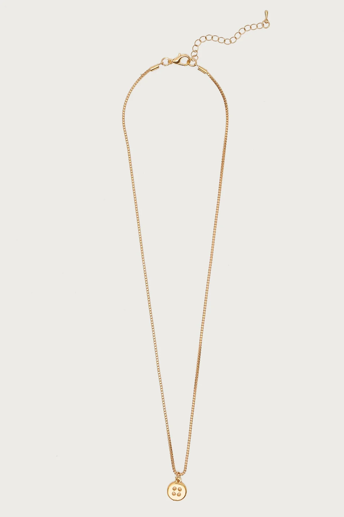 Button Charm Necklace - Image 2