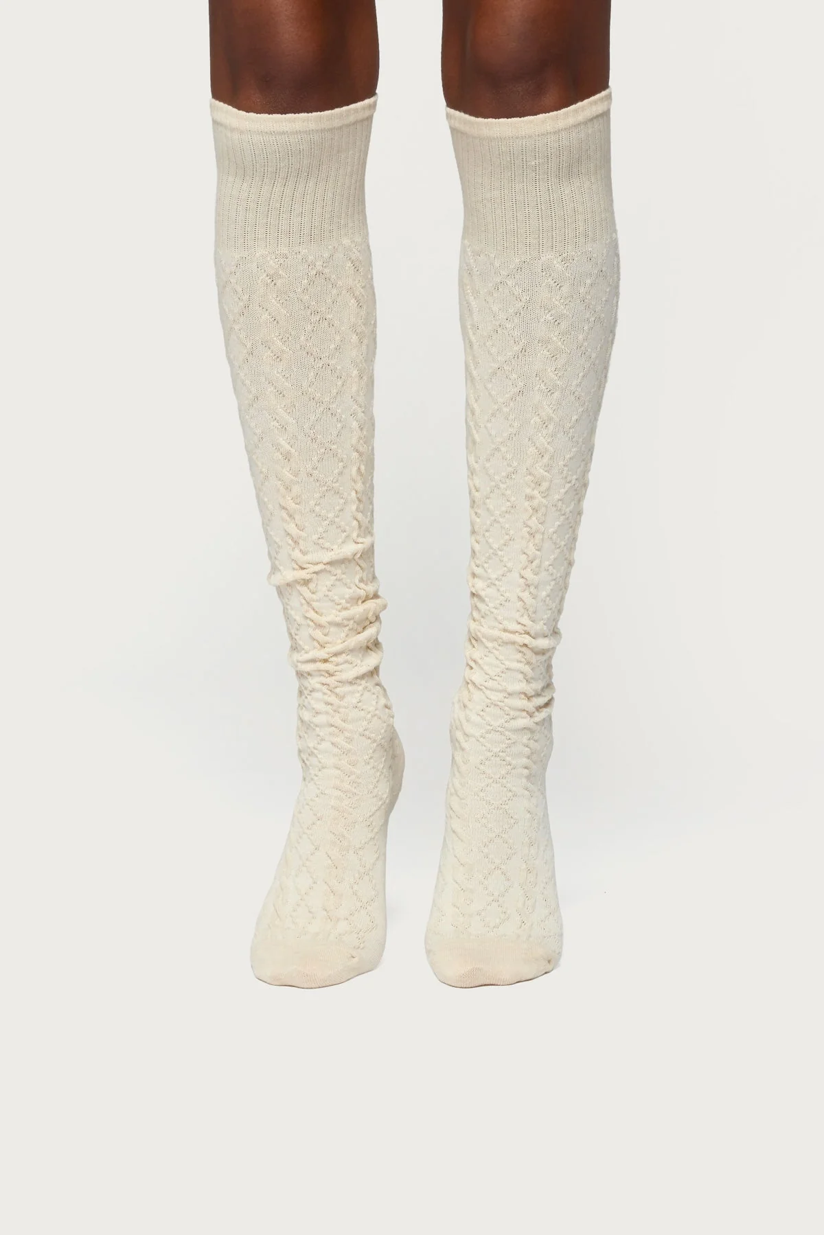 Cable Knit Socks - Image 2