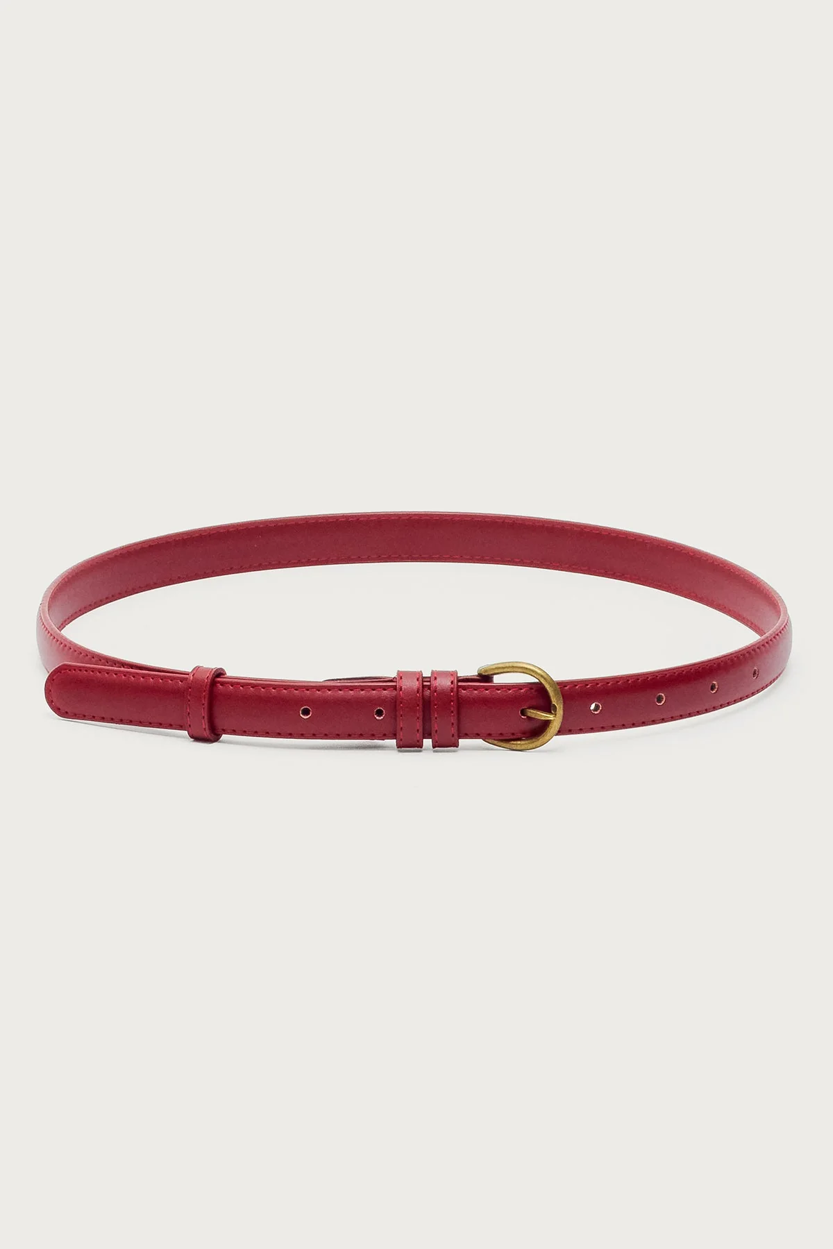 Goldey Faux Leather Belt - Image 2