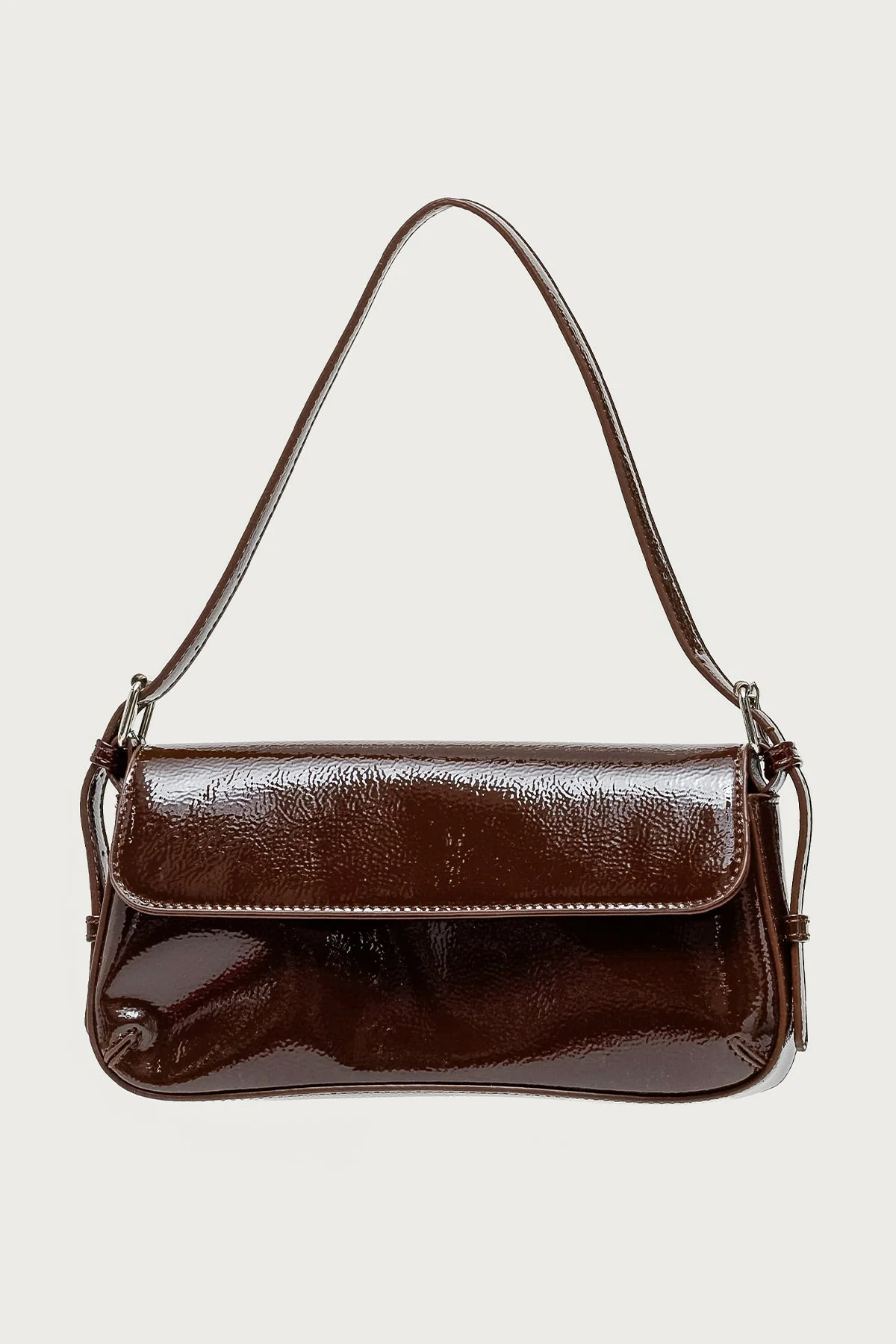 Red Carpet Faux Patent Leather Bag - Image 2