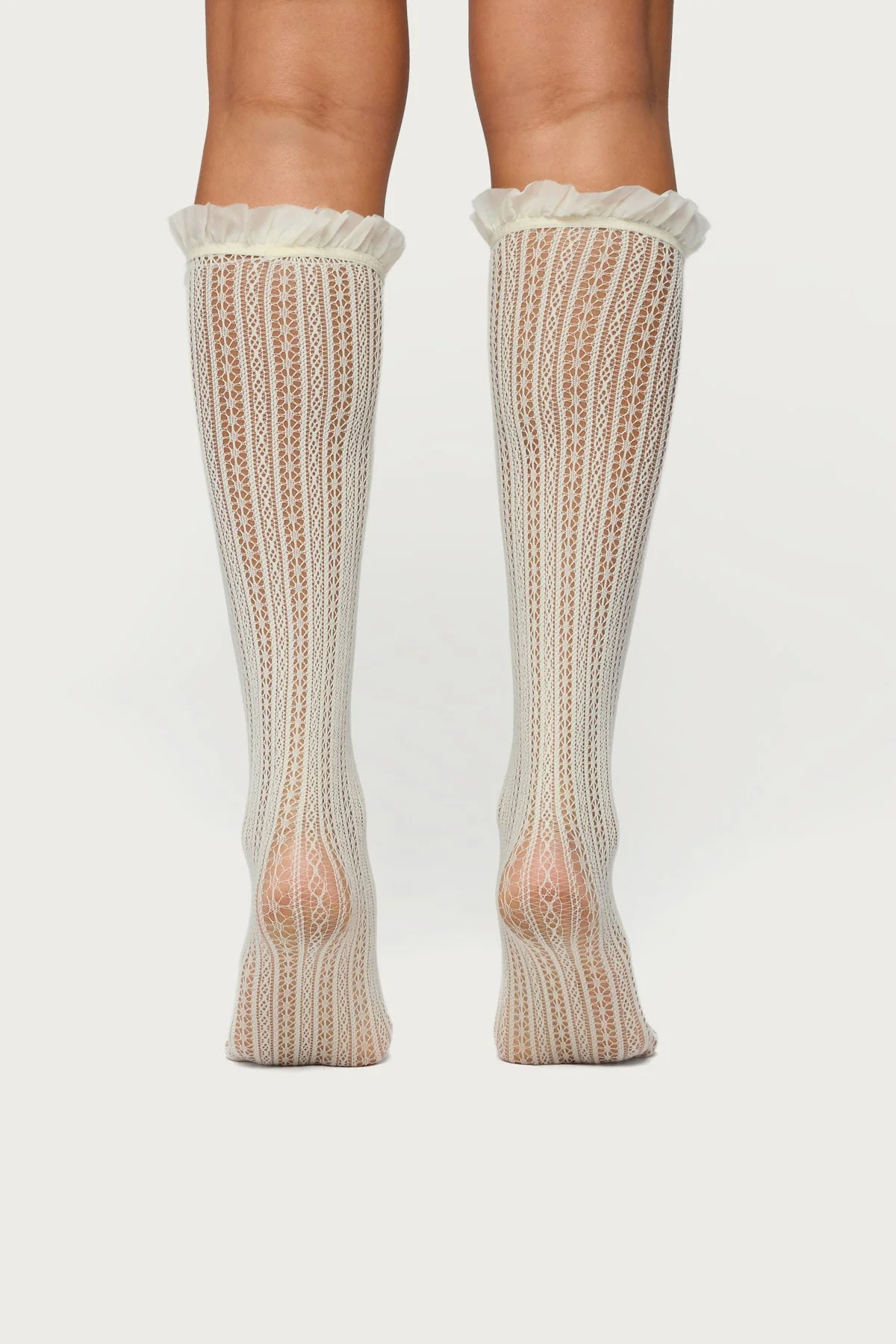 Sheer Lace Socks - Image 5