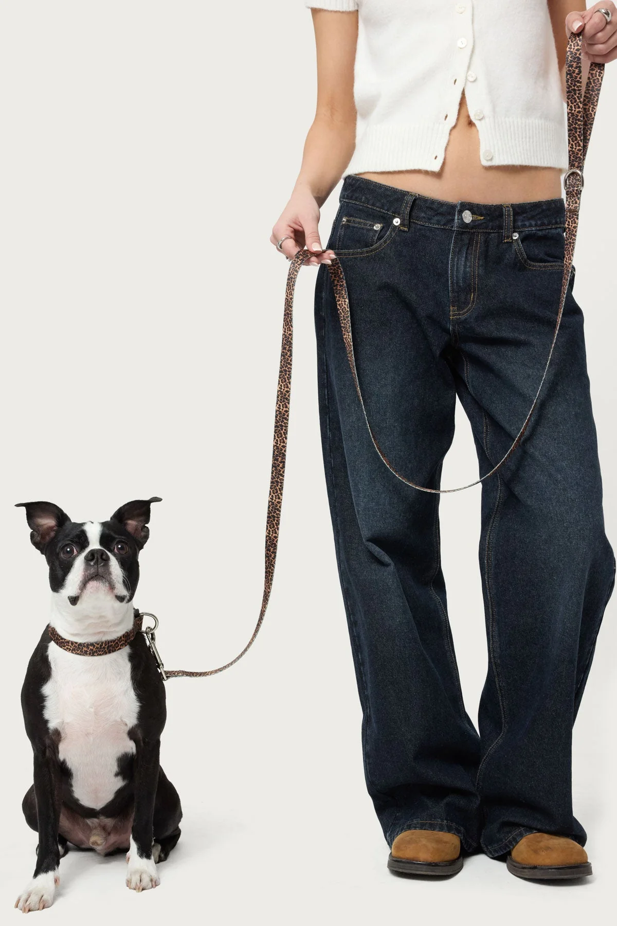 Leopard Print Pet Leash