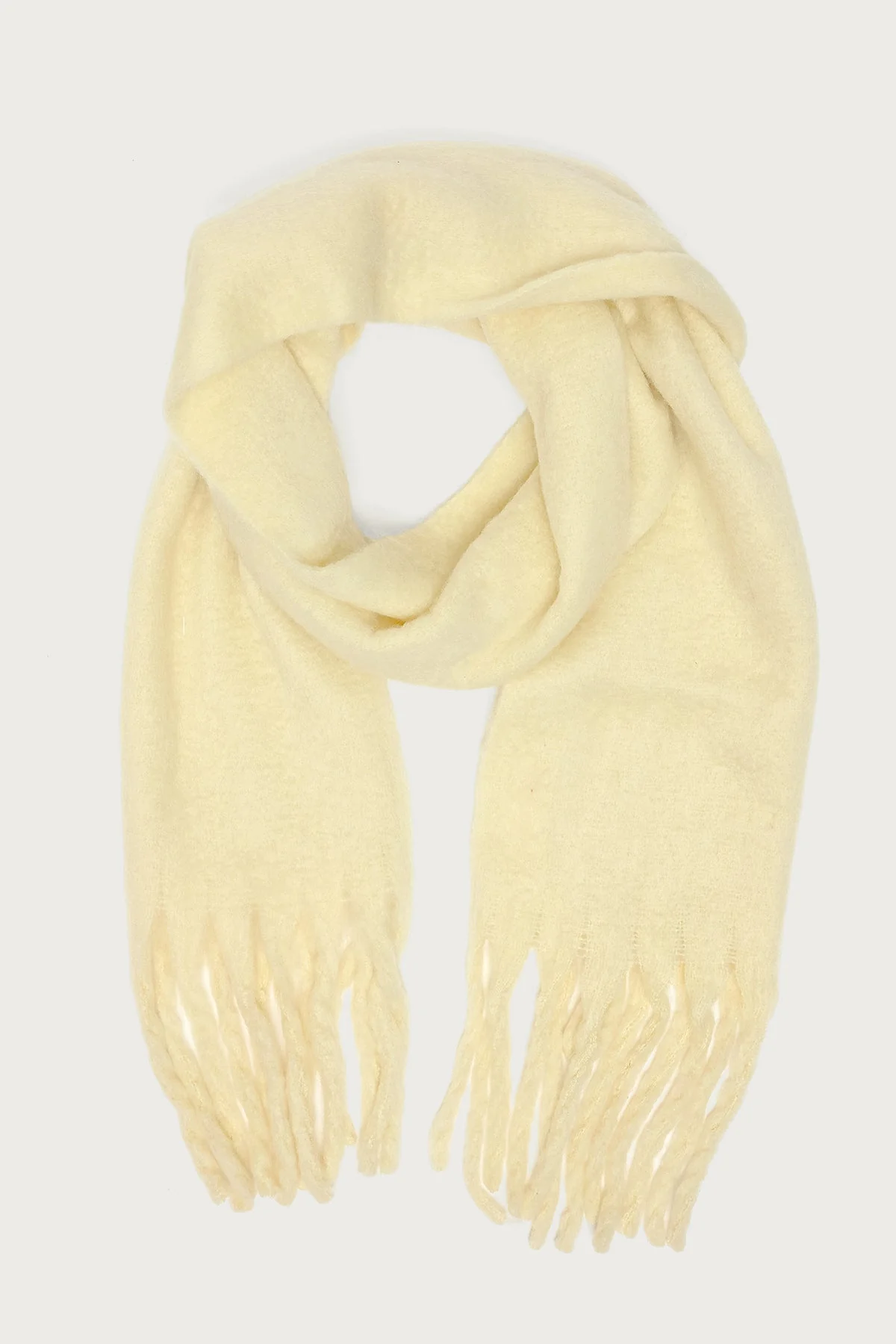 Fringed Chunky Scarf - Image 2