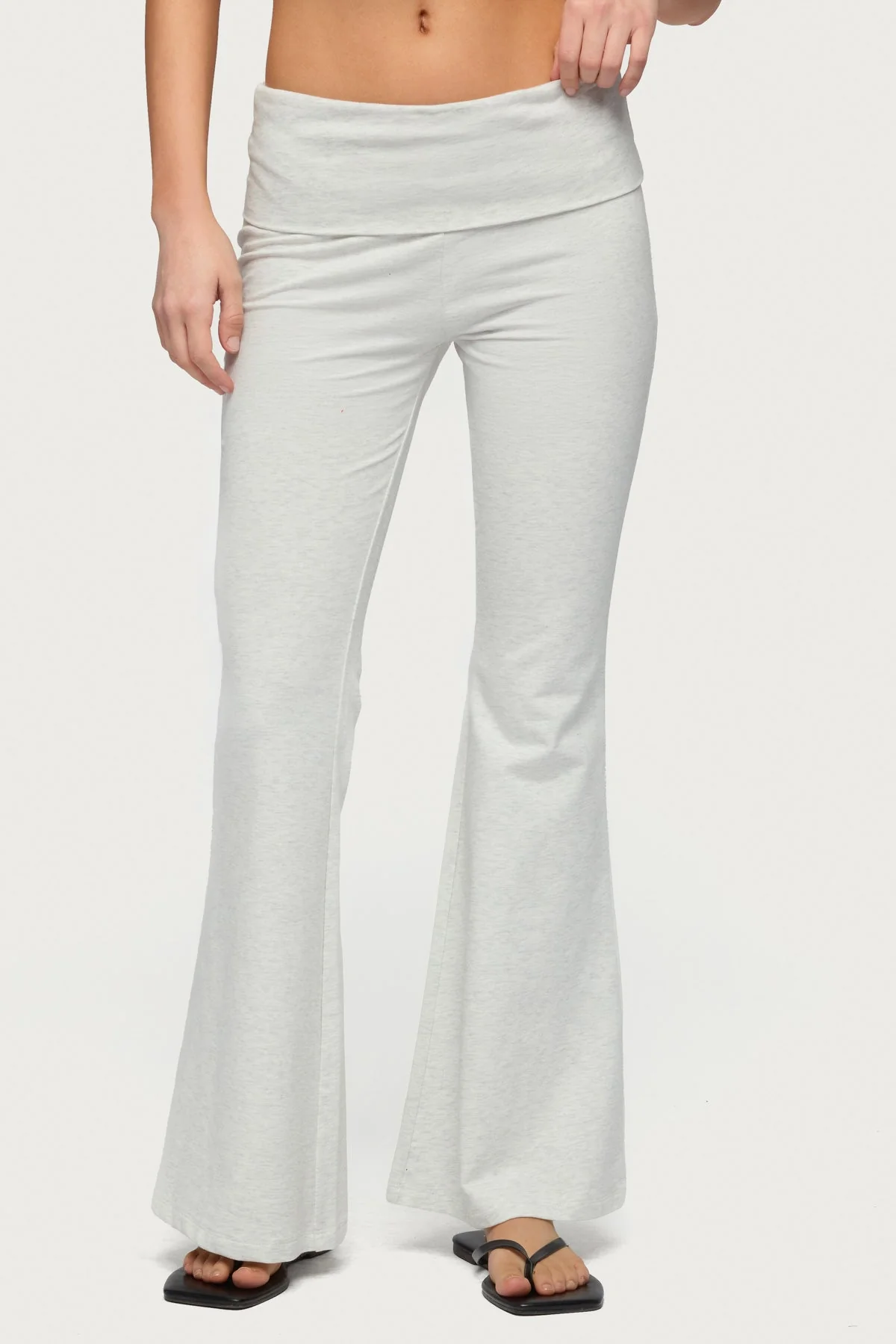 Petite Naomi Foldover Flared Leggings - Image 2