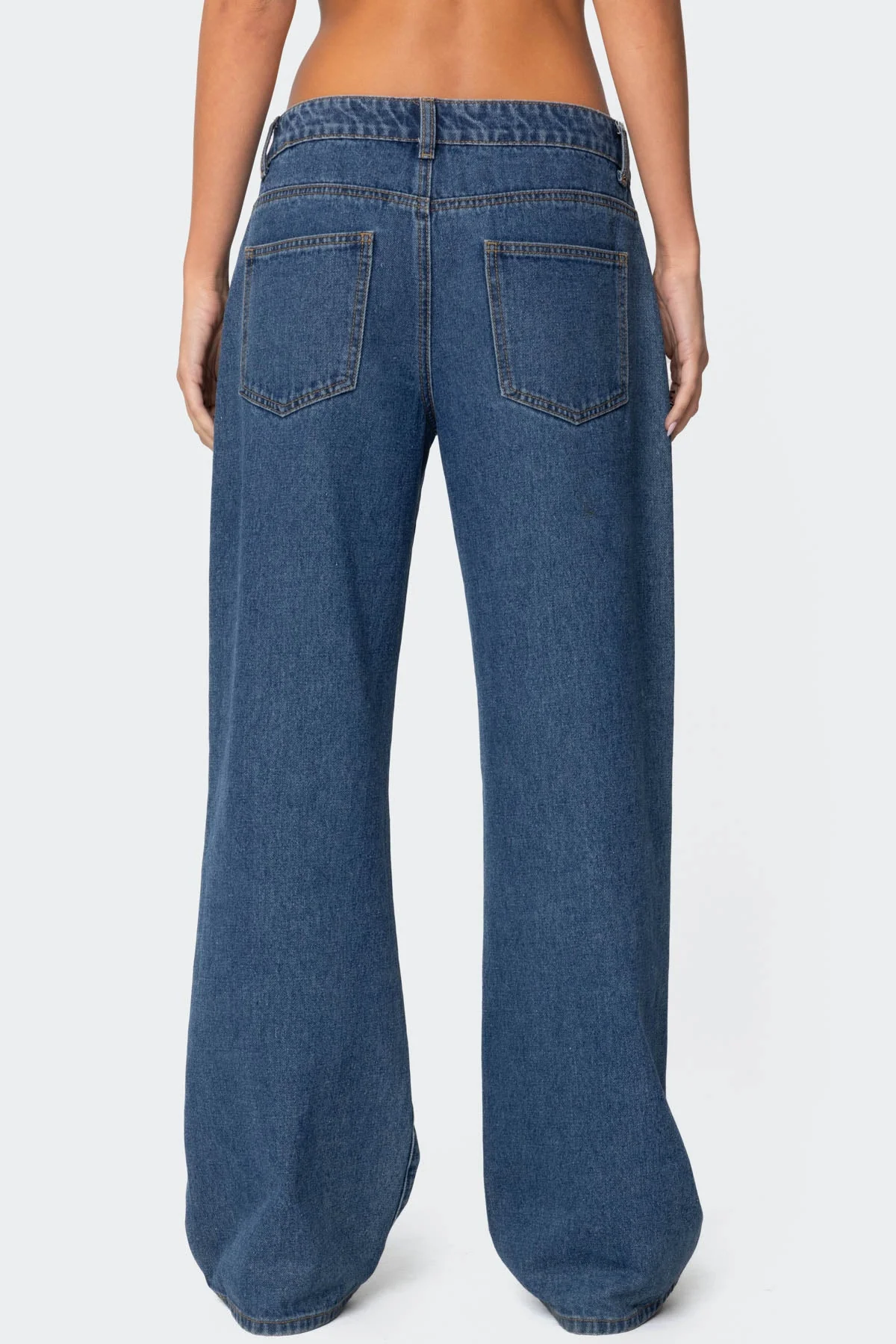 Raelynn Washed Low Rise Baggy Jeans - Image 4