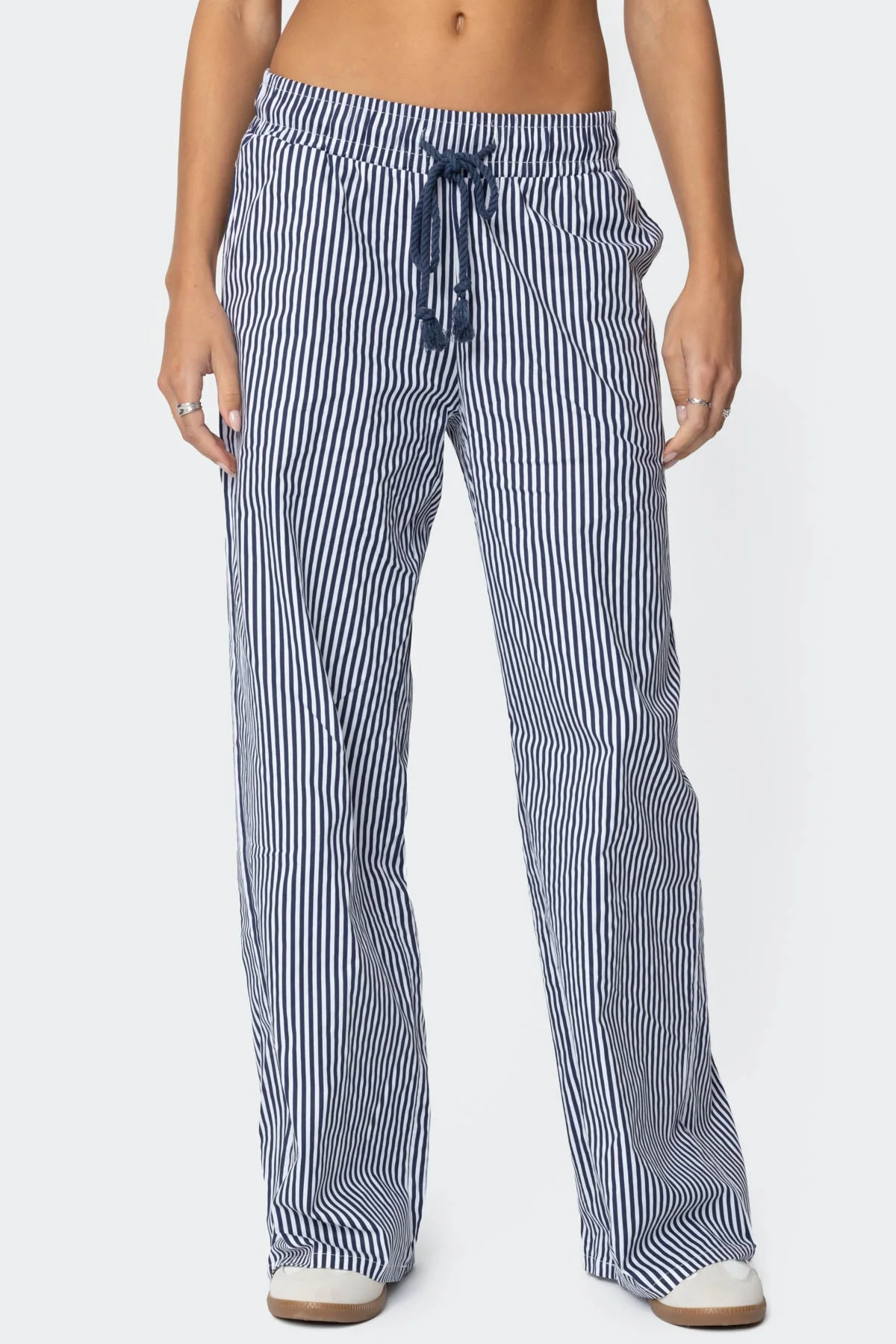 Seaside Striped Trousers - Image 2