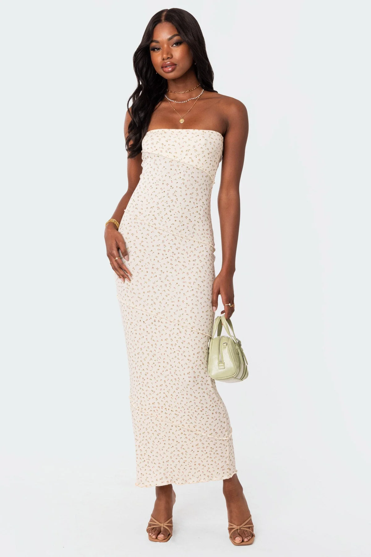 Lynn Ribbed Maxi Dress - Image 5