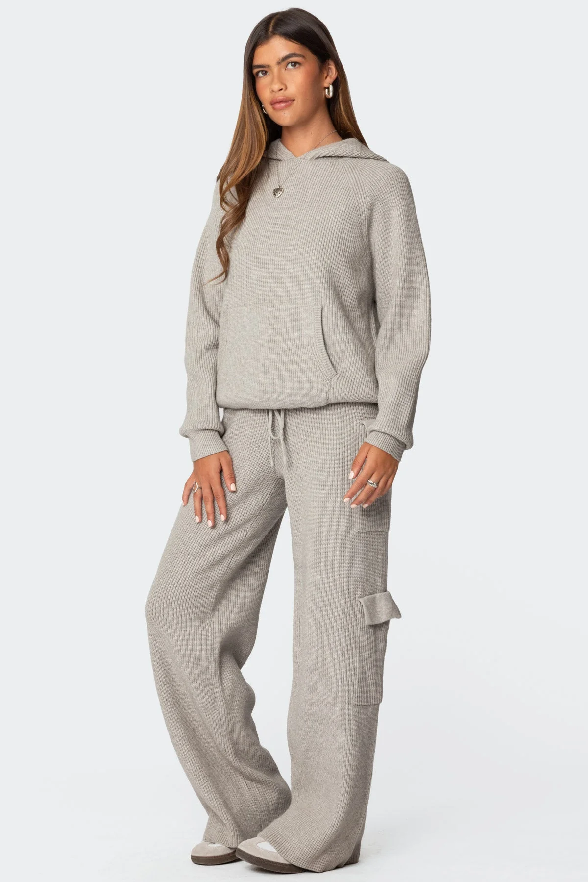 Wynter Knit Cargo Trousers - Image 3