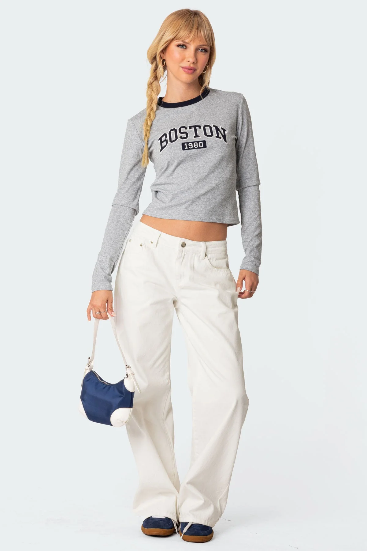 Boston Long Sleeve T Shirt - Image 2