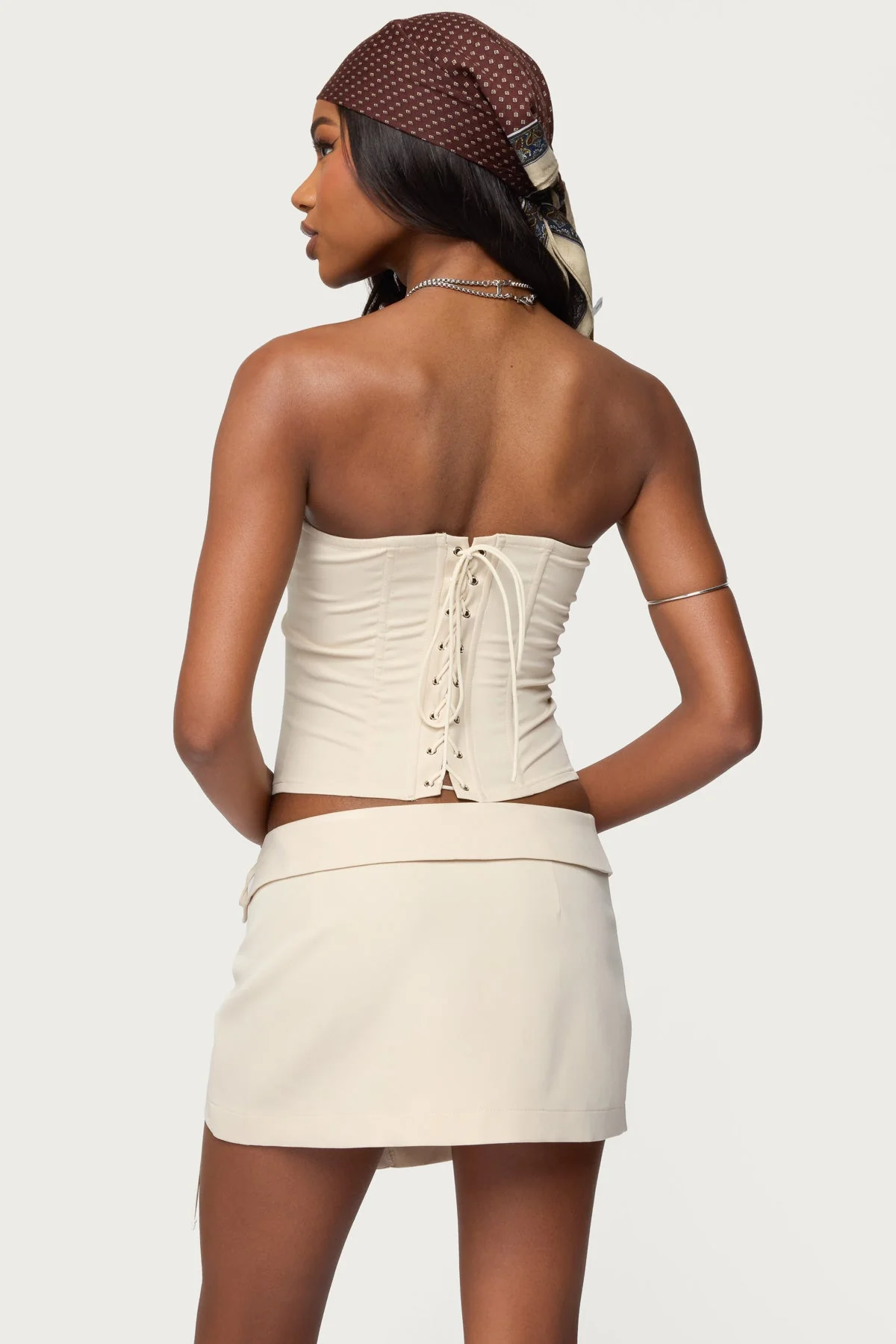 Selena Lace Up Corset - Image 4