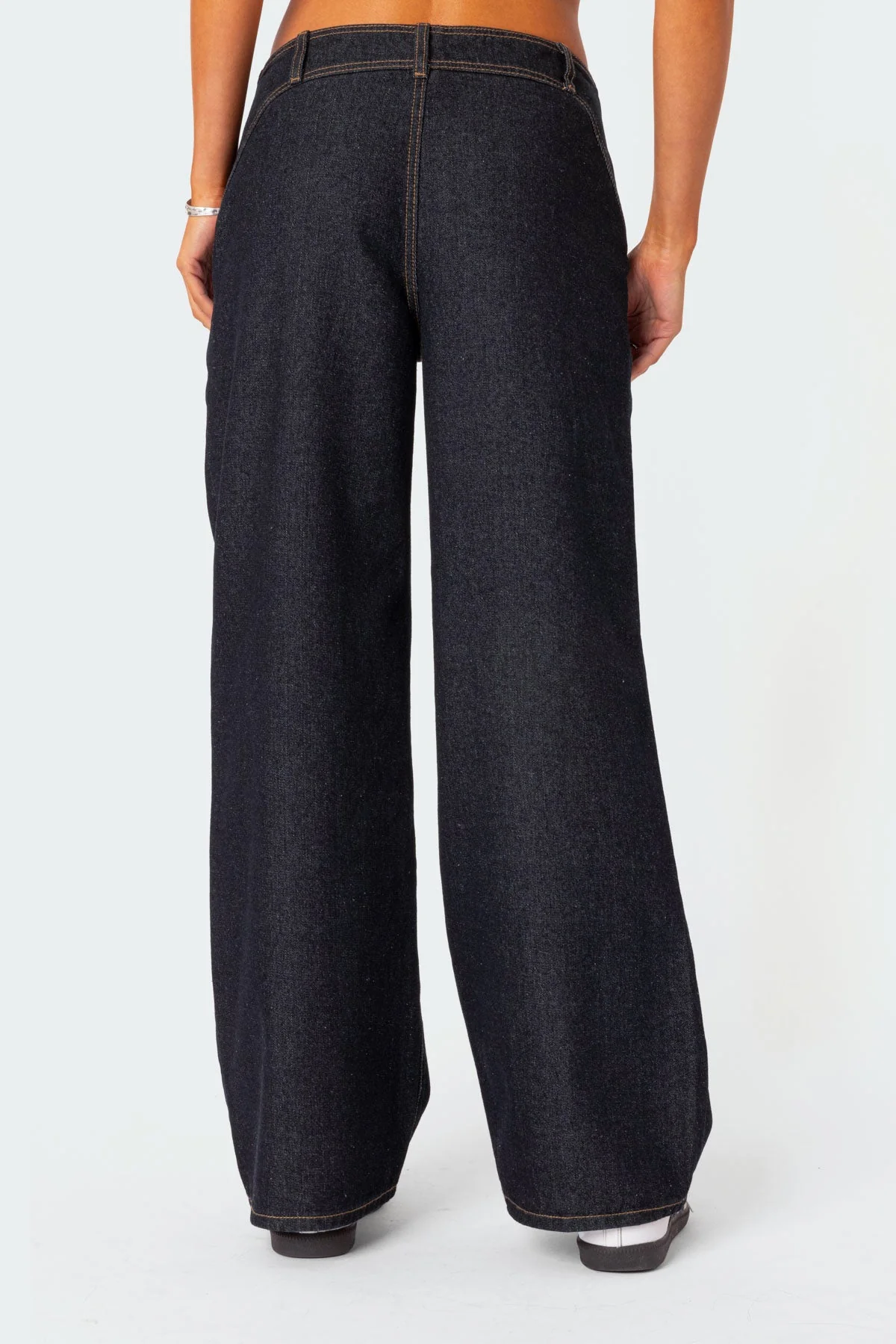 Western Low Rise Wide Leg Jeans - Image 5