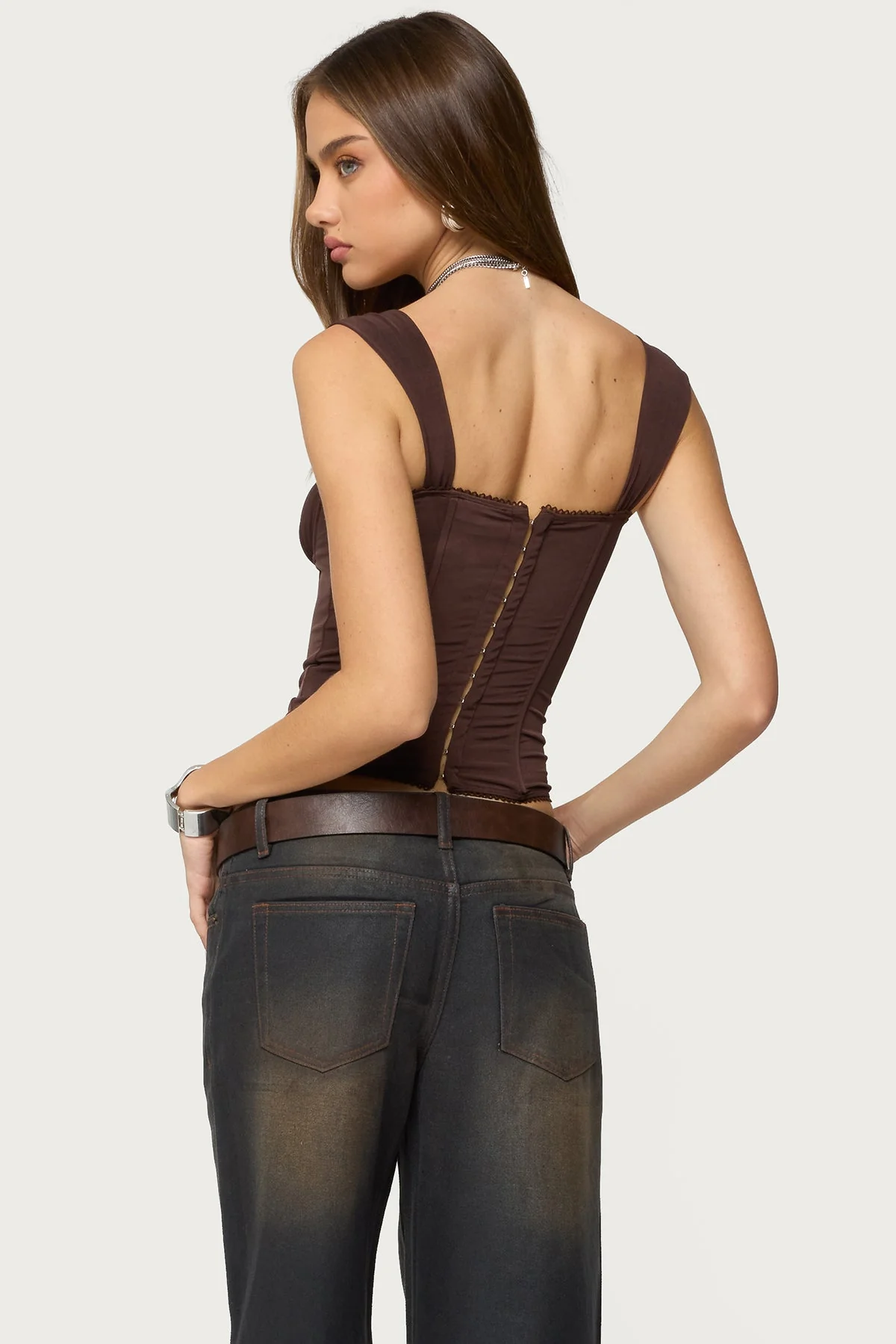 Marcella Wide Strap Corset - Image 4