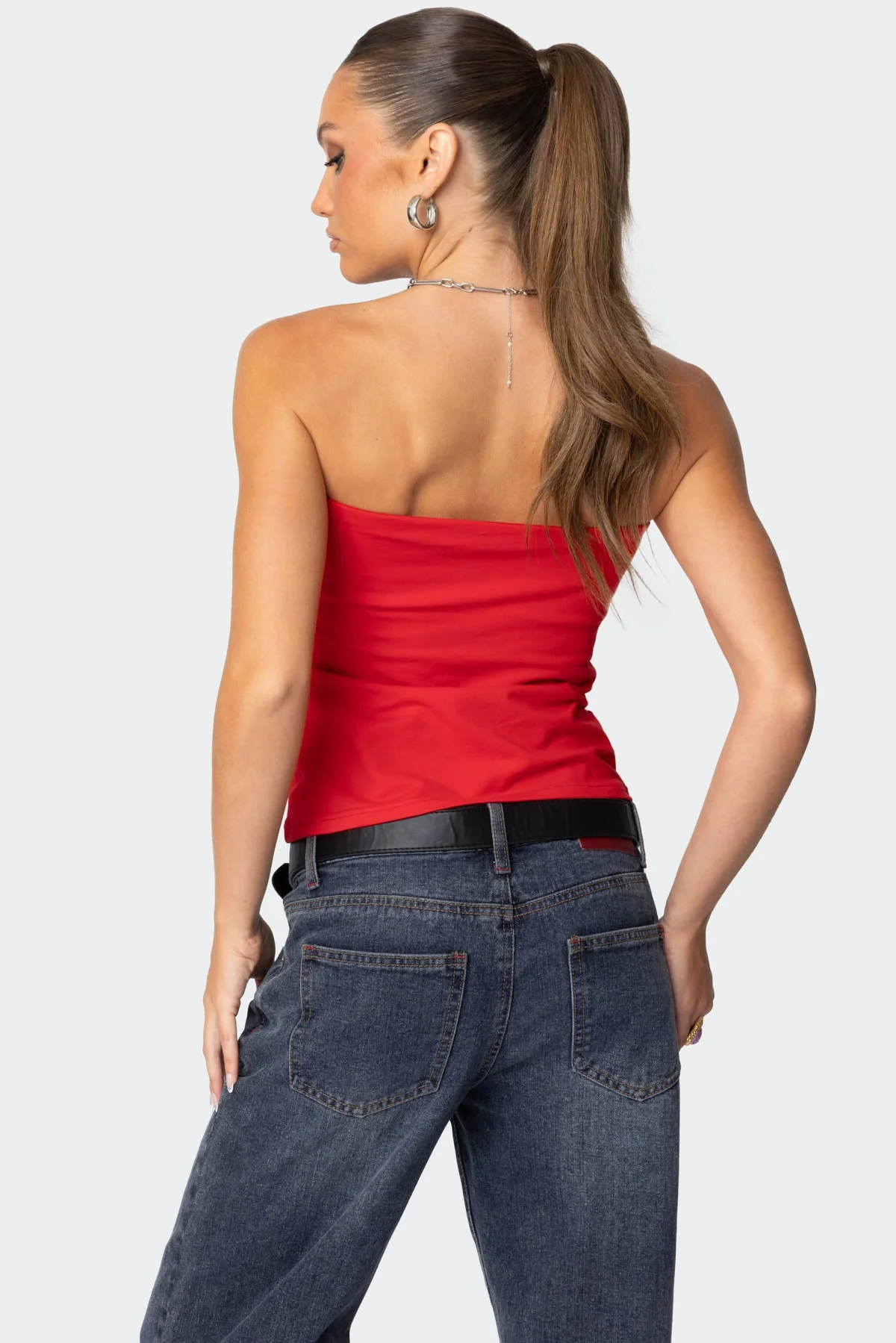 Built In Bra Tube Top - Image 5