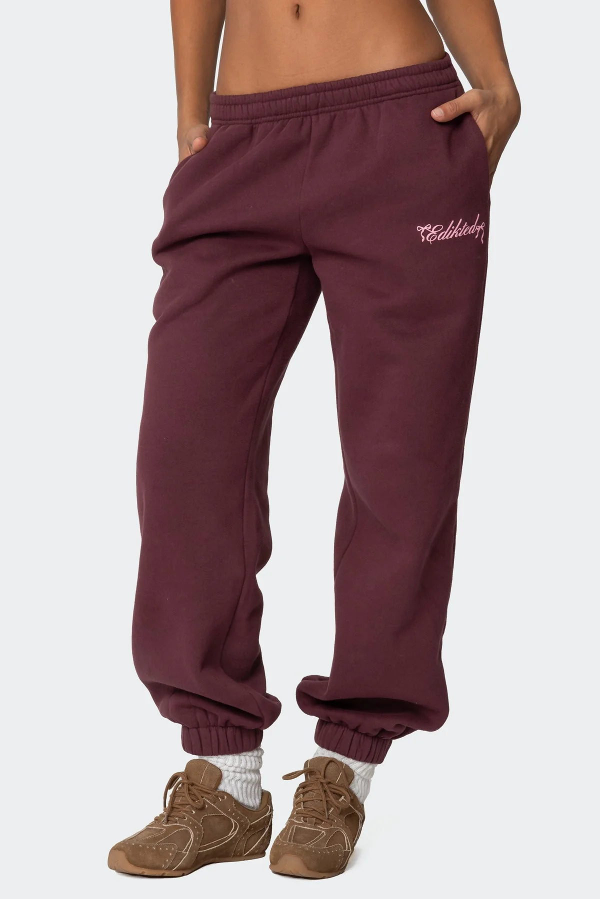 Sasha Bow Detail Joggers - Image 2