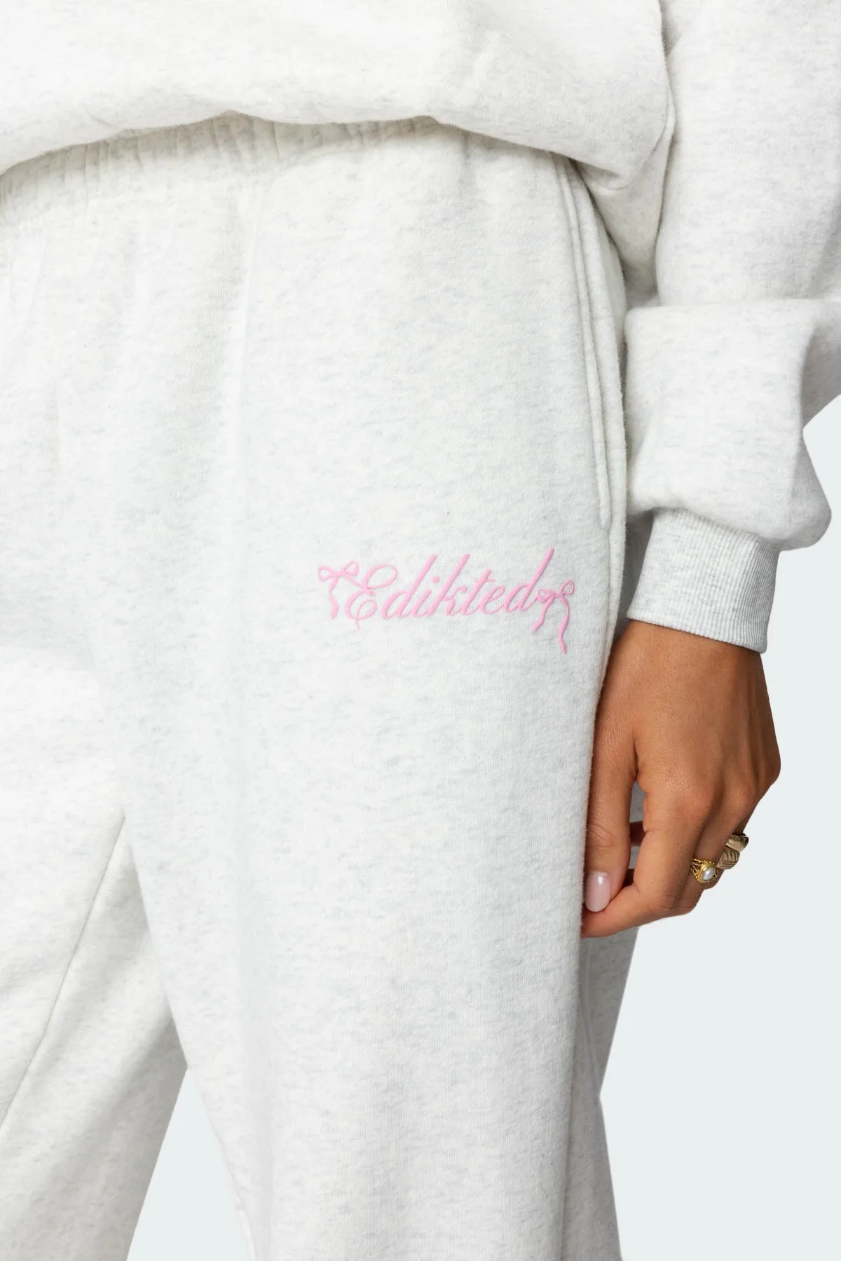 Sasha Bow Detail Joggers - Image 3