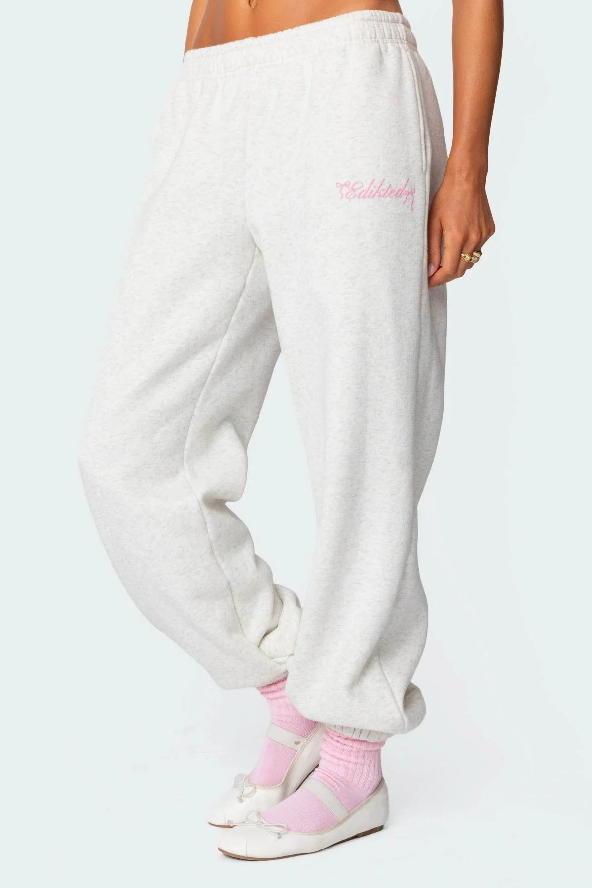 Sasha Bow Detail Joggers - Image 5