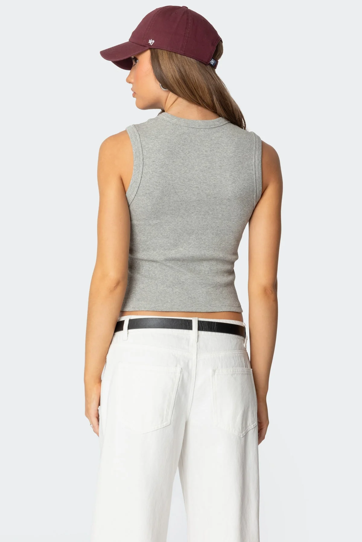 Basel Button Up Tank Top - Image 5