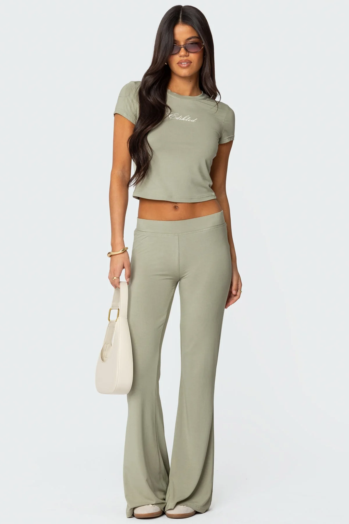 So Edikted Flared Trousers - Image 5
