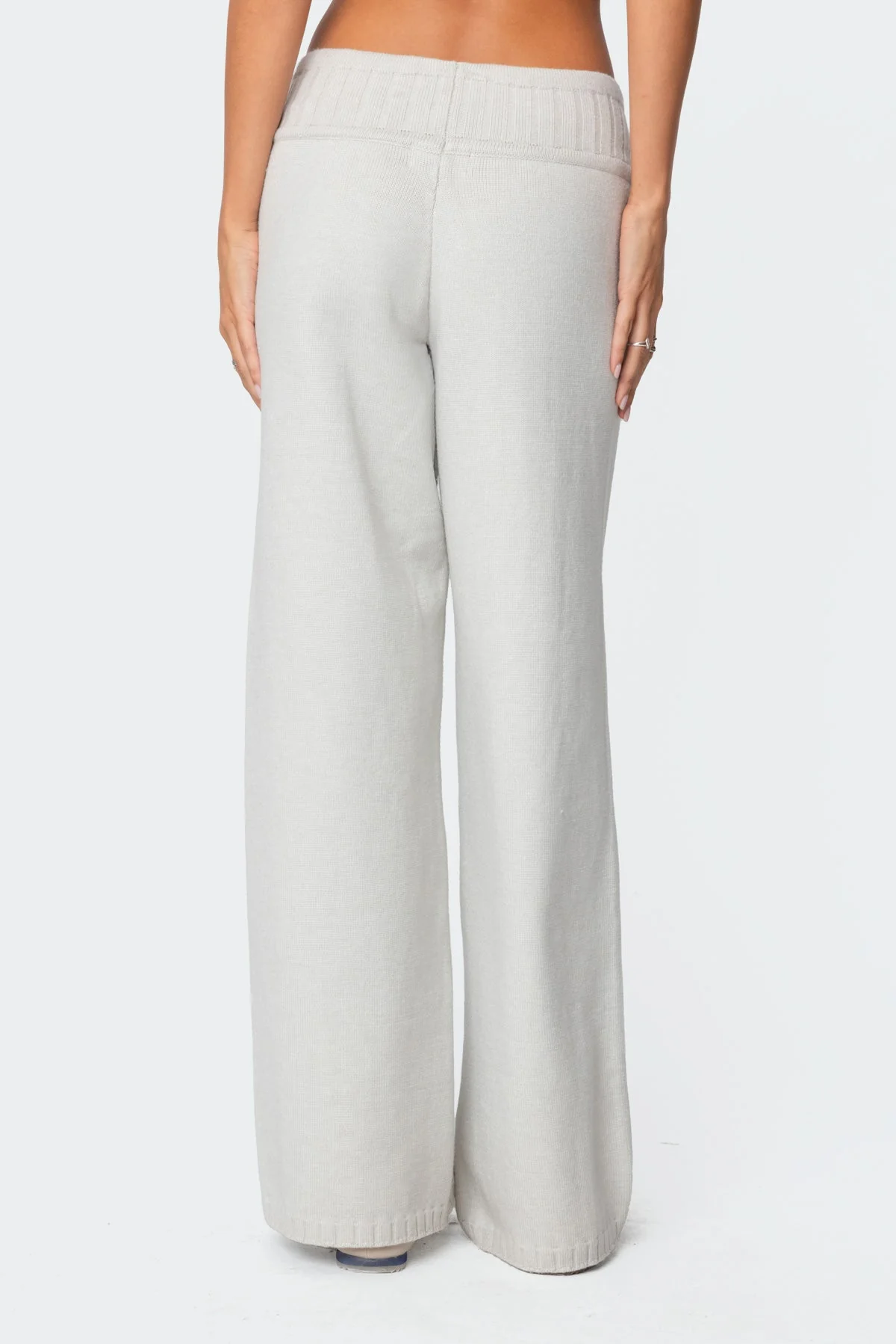 Russell Straight Leg Knit Trousers - Image 5