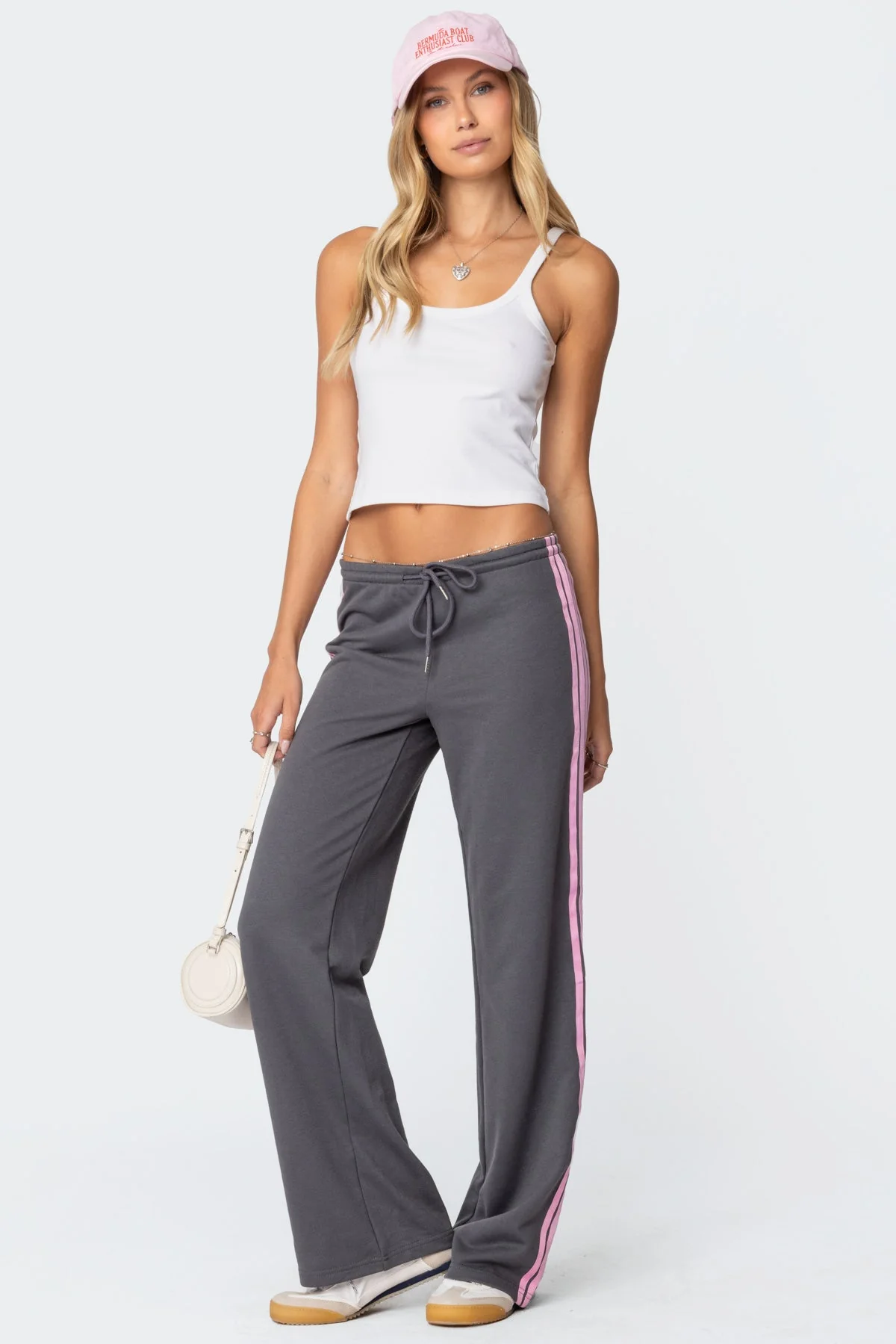 Averie Contrast Striped Joggers - Image 5