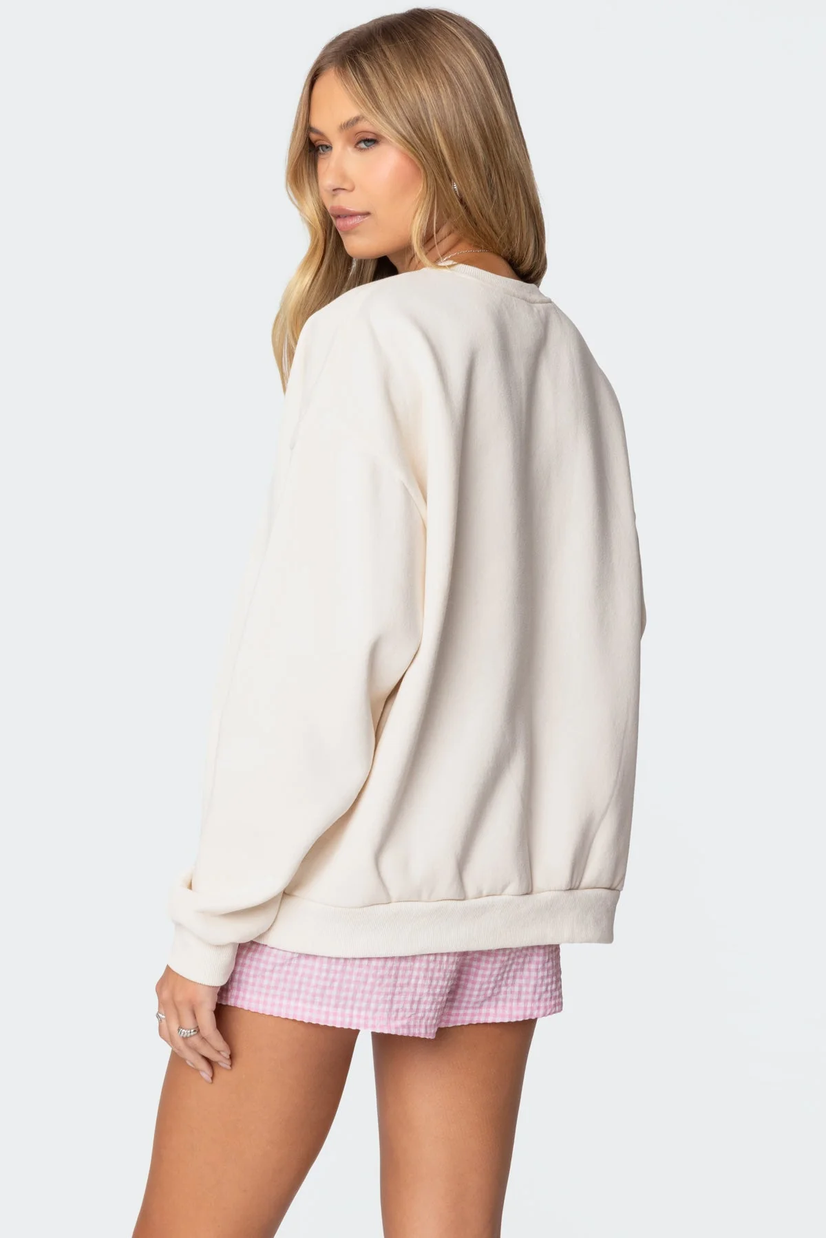 Bow Brat Printed Sweatshirt - Image 5