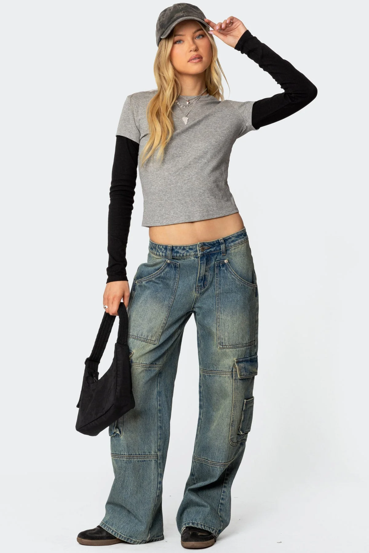 Lucine Layered Long Sleeve T Shirt - Image 2