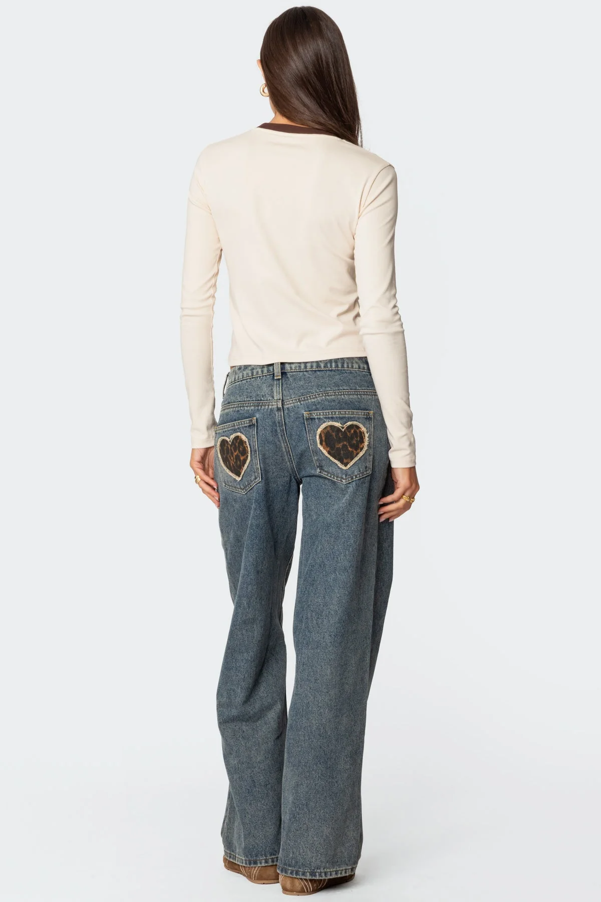 Leopard 8 Long Sleeve T Shirt - Image 4