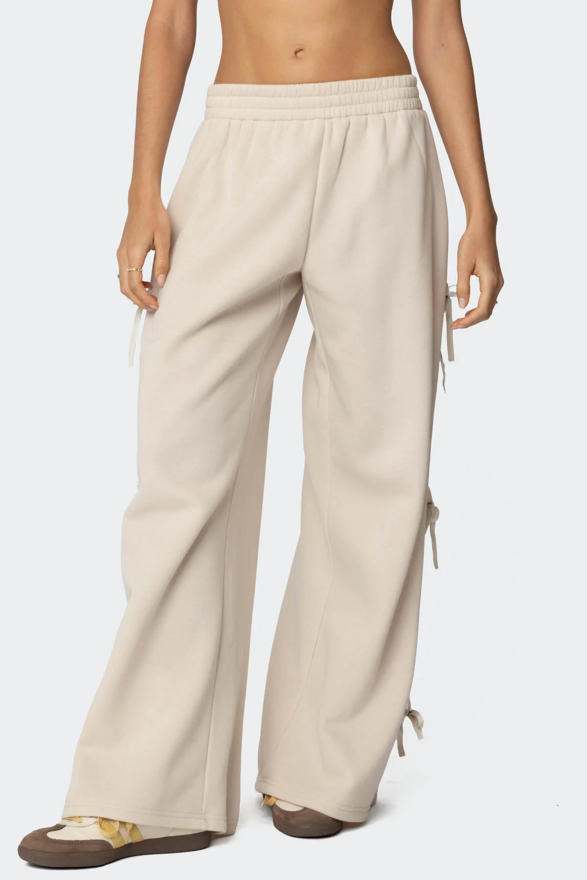 Claudette Baggy Ribbon Joggers - Image 3