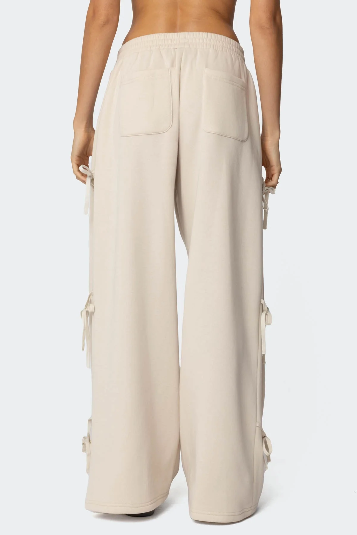 Claudette Baggy Ribbon Joggers - Image 5