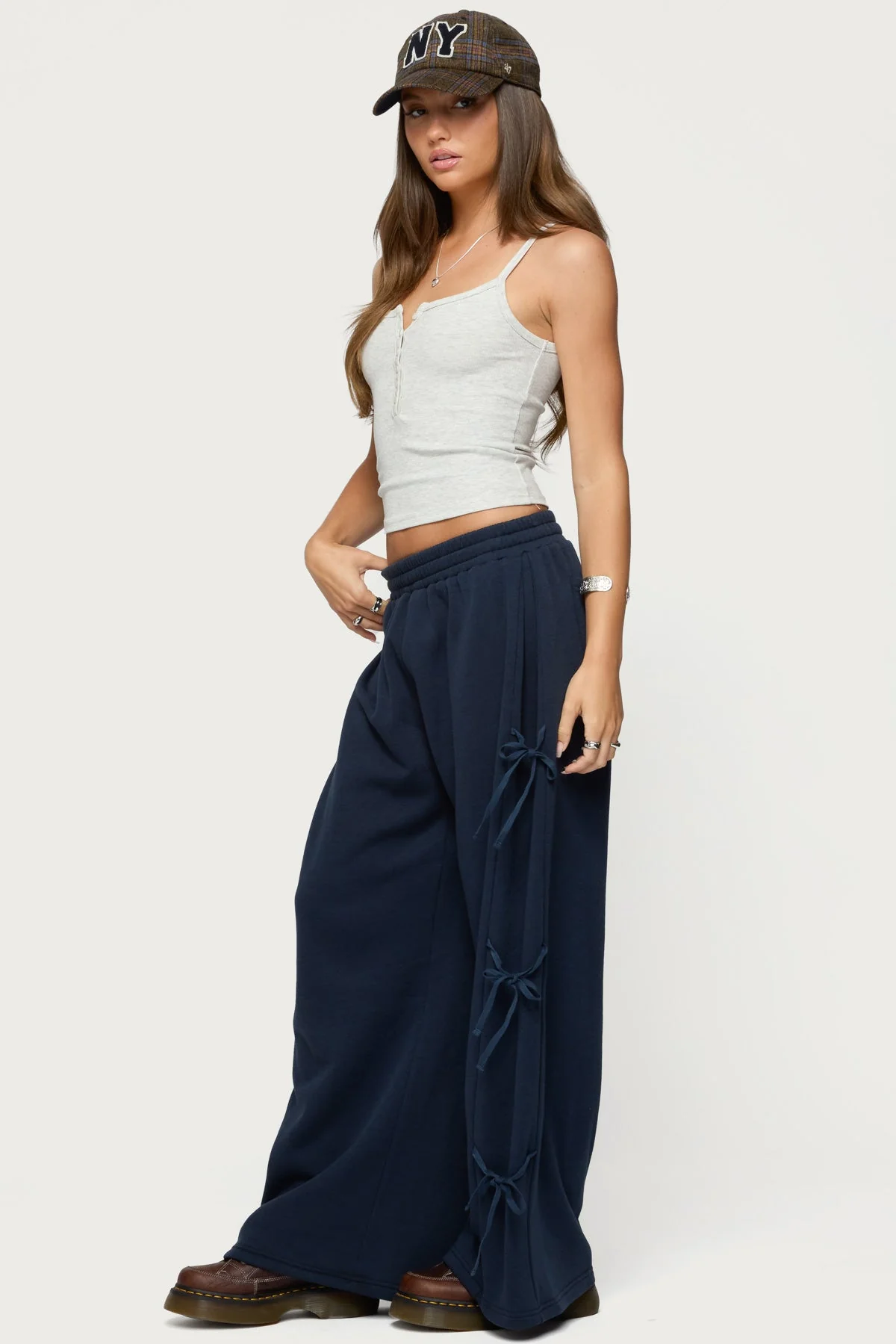 Claudette Baggy Ribbon Joggers - Image 3