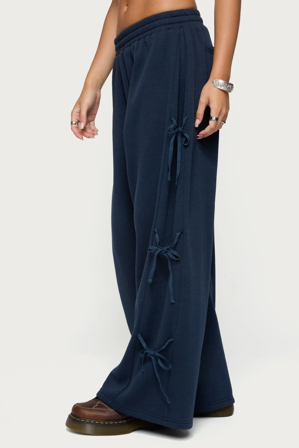 Claudette Baggy Ribbon Joggers - Image 4
