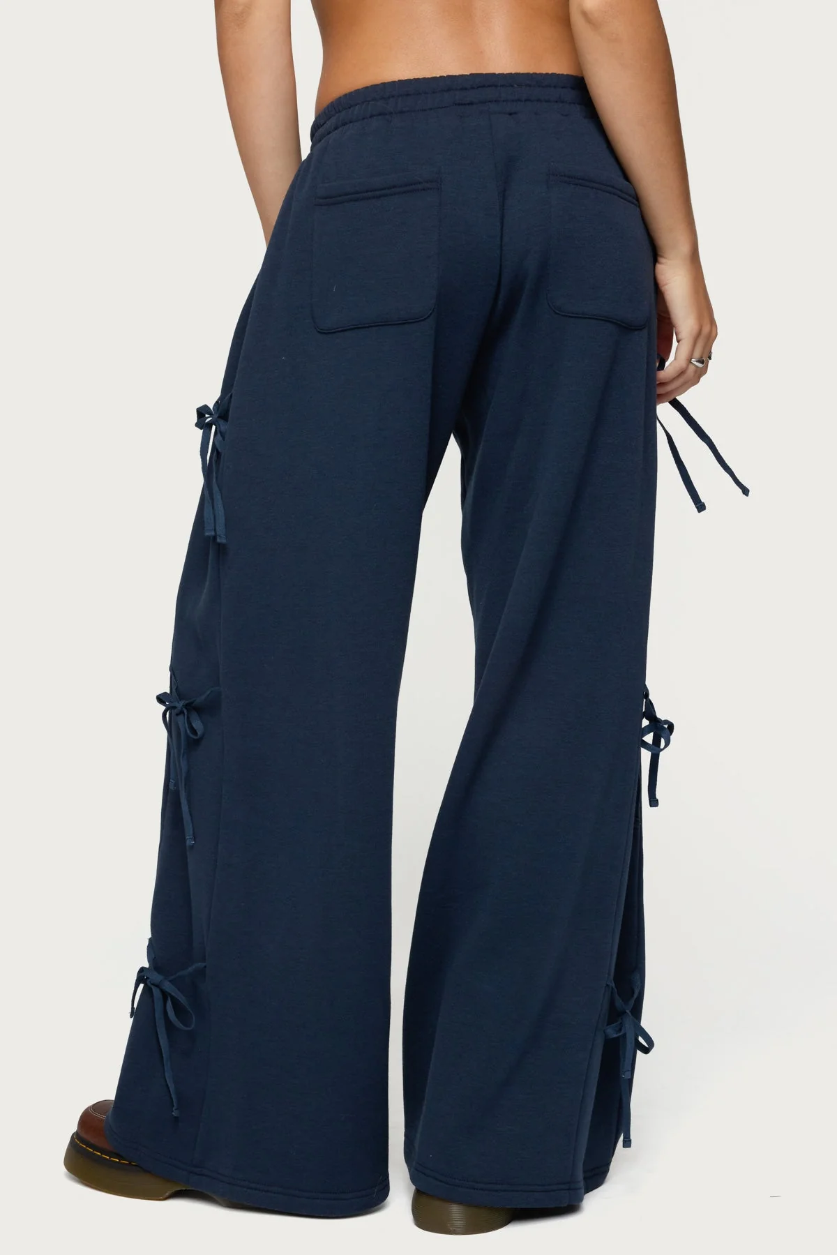 Claudette Baggy Ribbon Joggers - Image 5