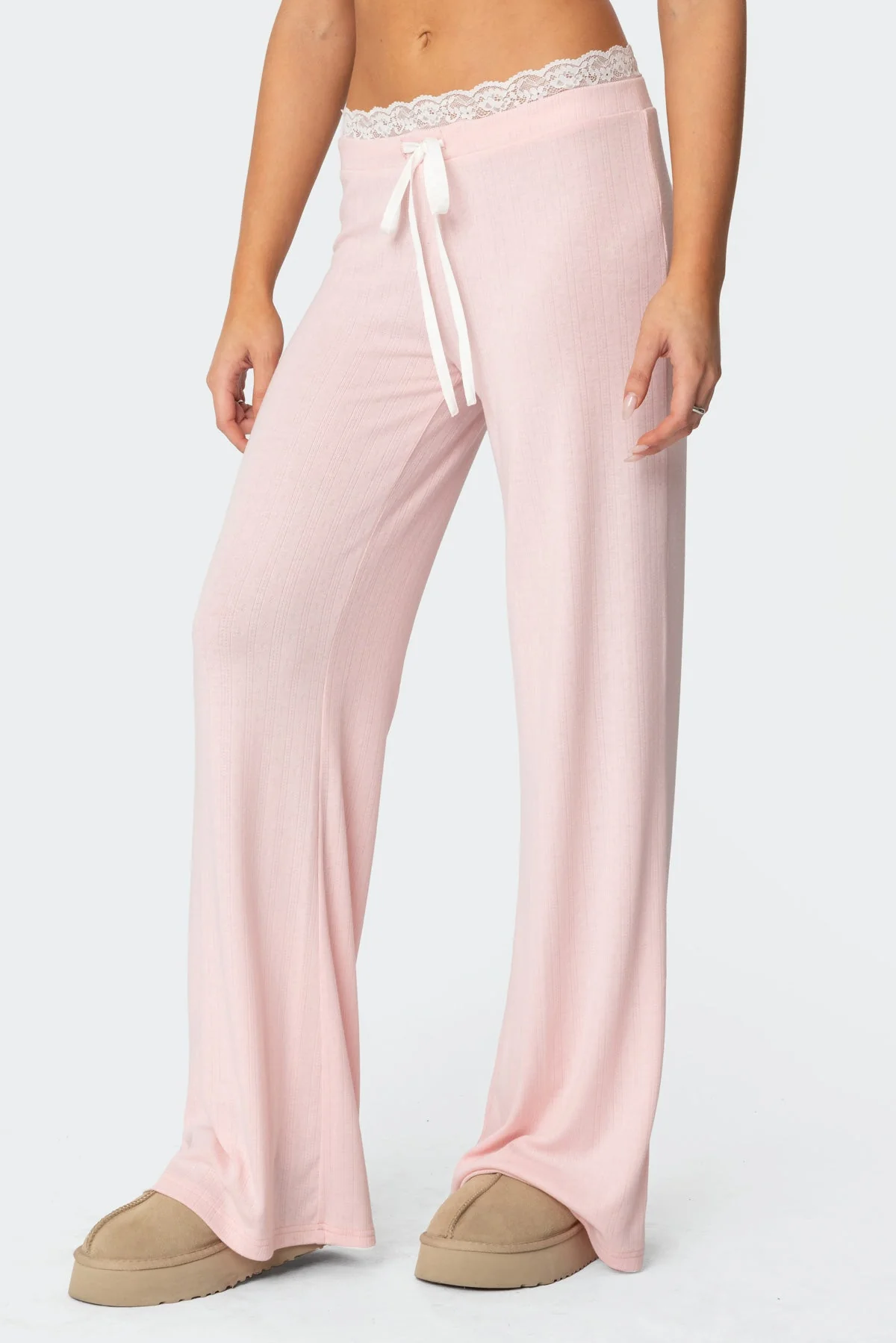 Peekaboo Lace Trousers - Image 4