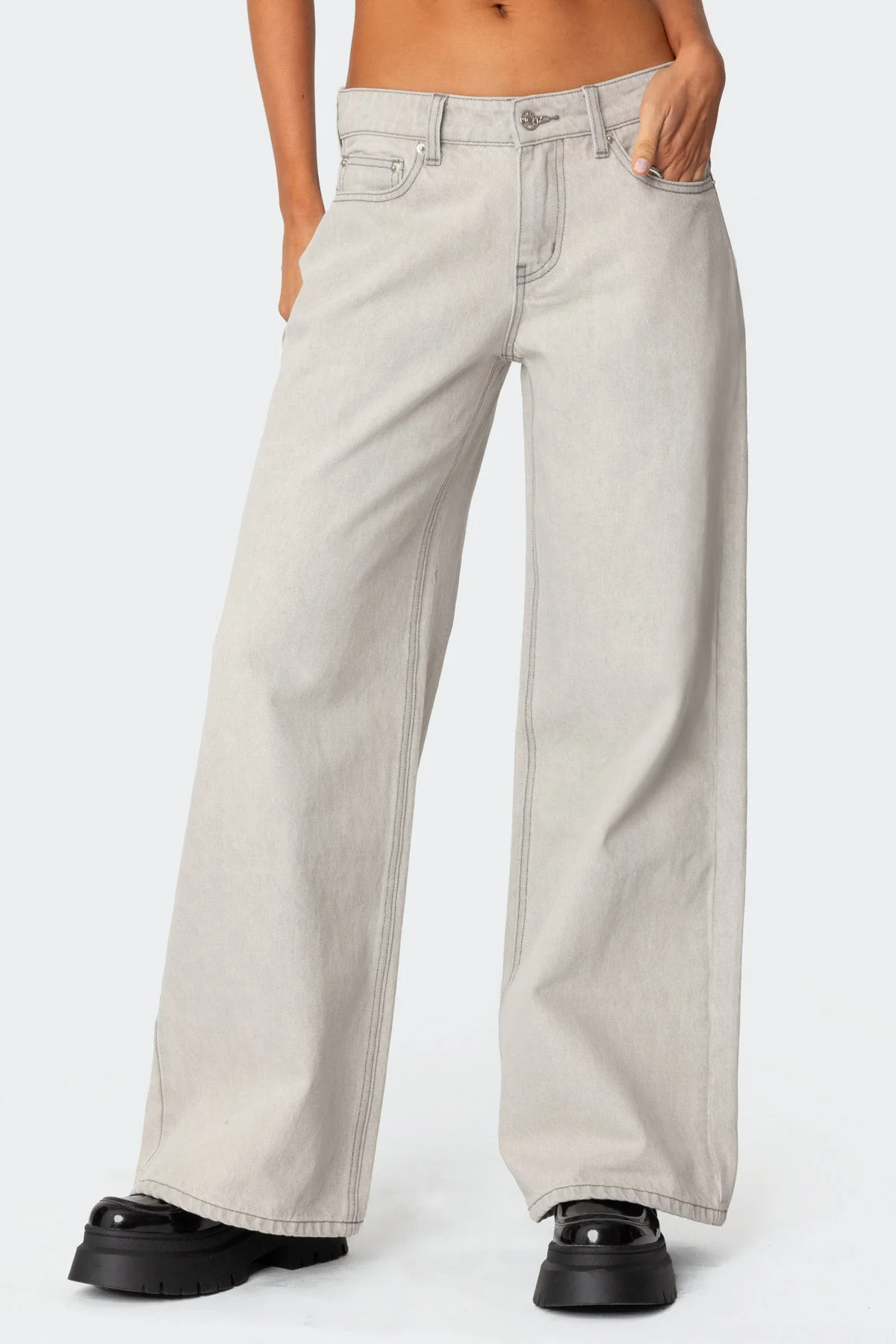 Casey Low Rise Baggy Jeans - Image 2