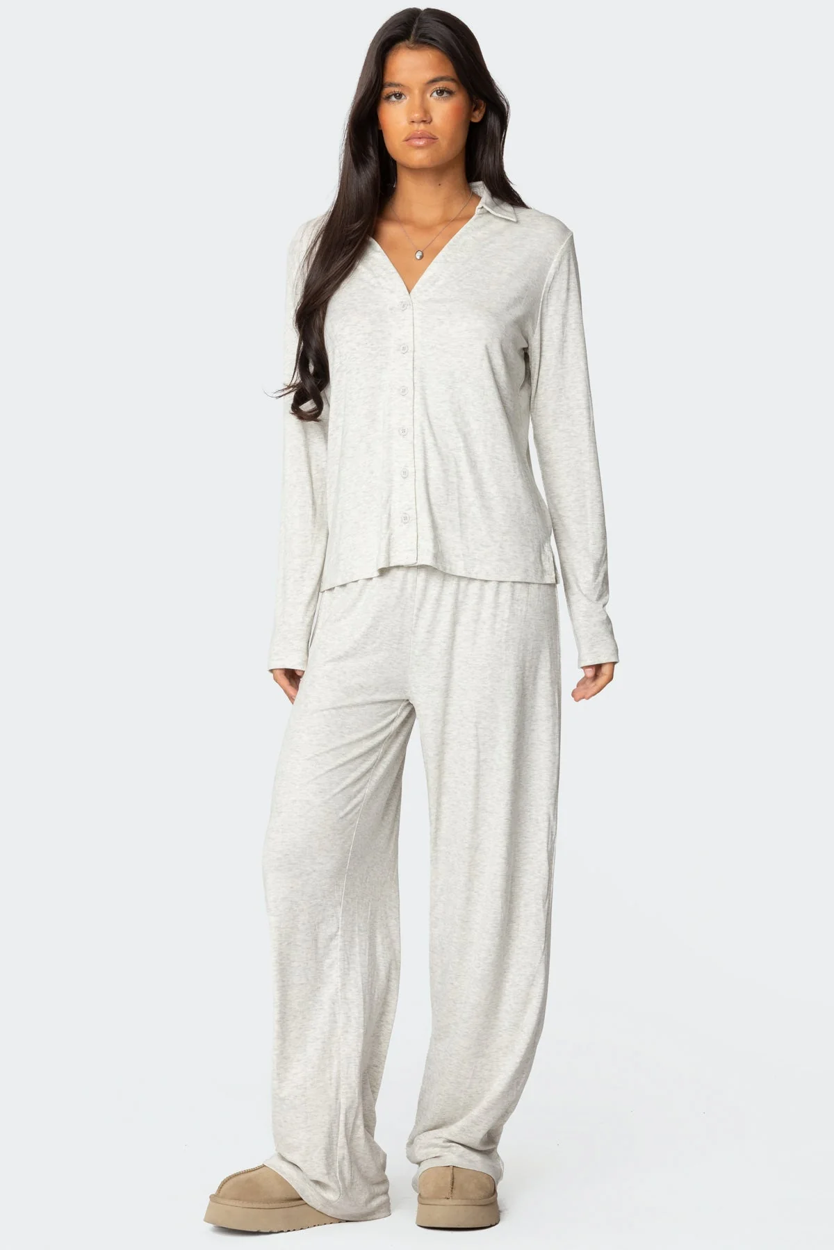 Justina Button Up Top - Image 2