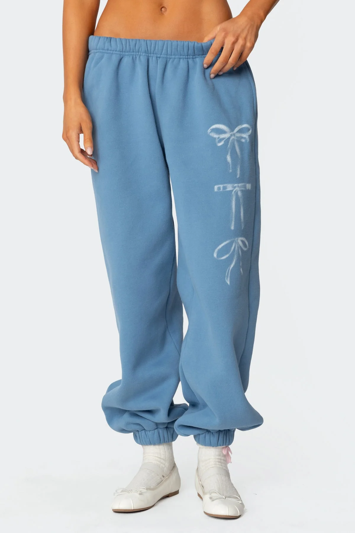 Bow Bliss Oversized Joggers - Image 2