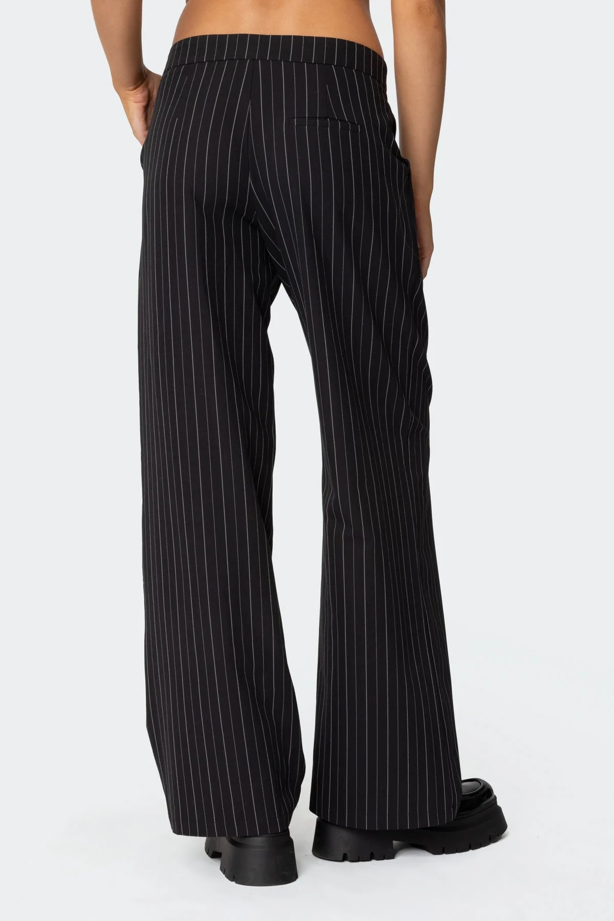 Aliza Pinstripe Trousers - Image 5